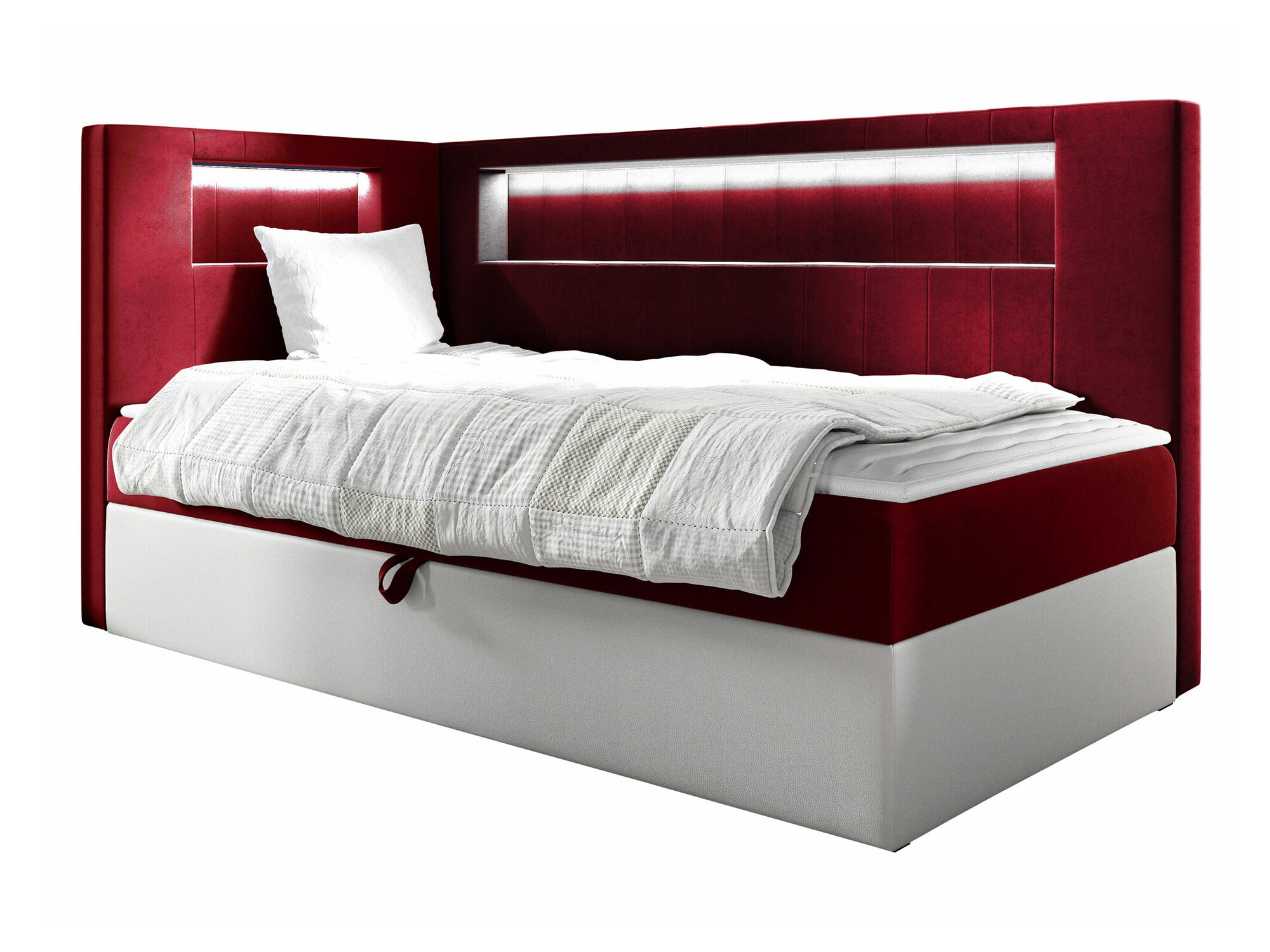 Boxspring krevet Baltimore 172 (Soft 017 + Fresh 8)