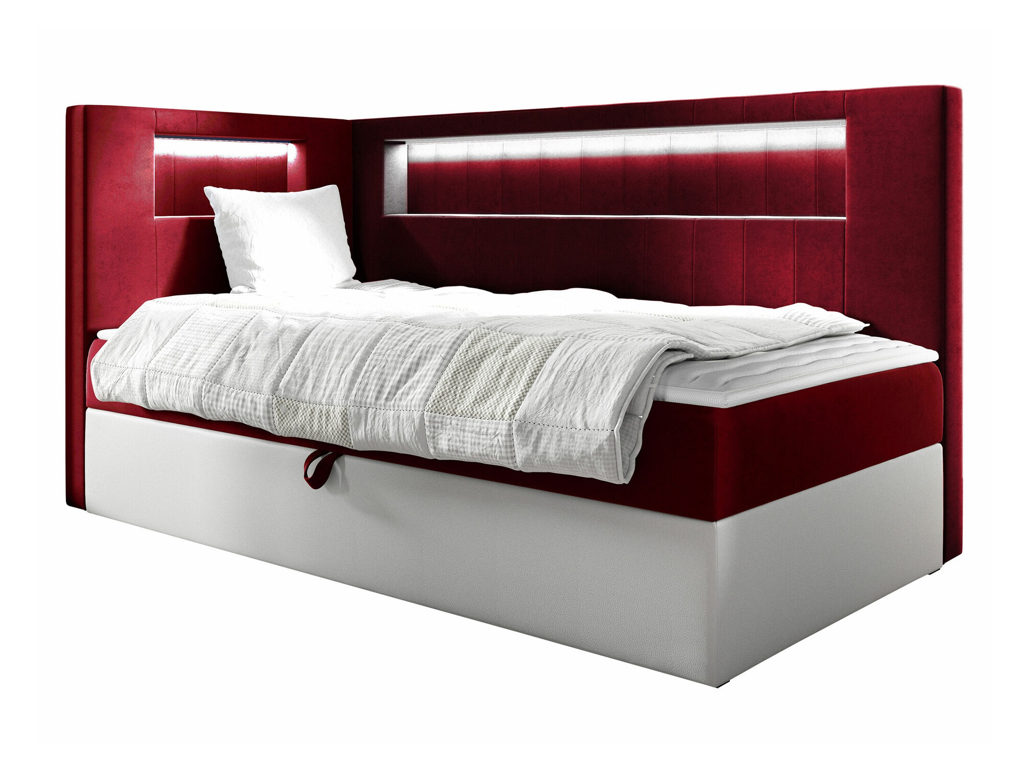 Boxspring krevet Baltimore 172 (Soft 017 + Fresh 8)