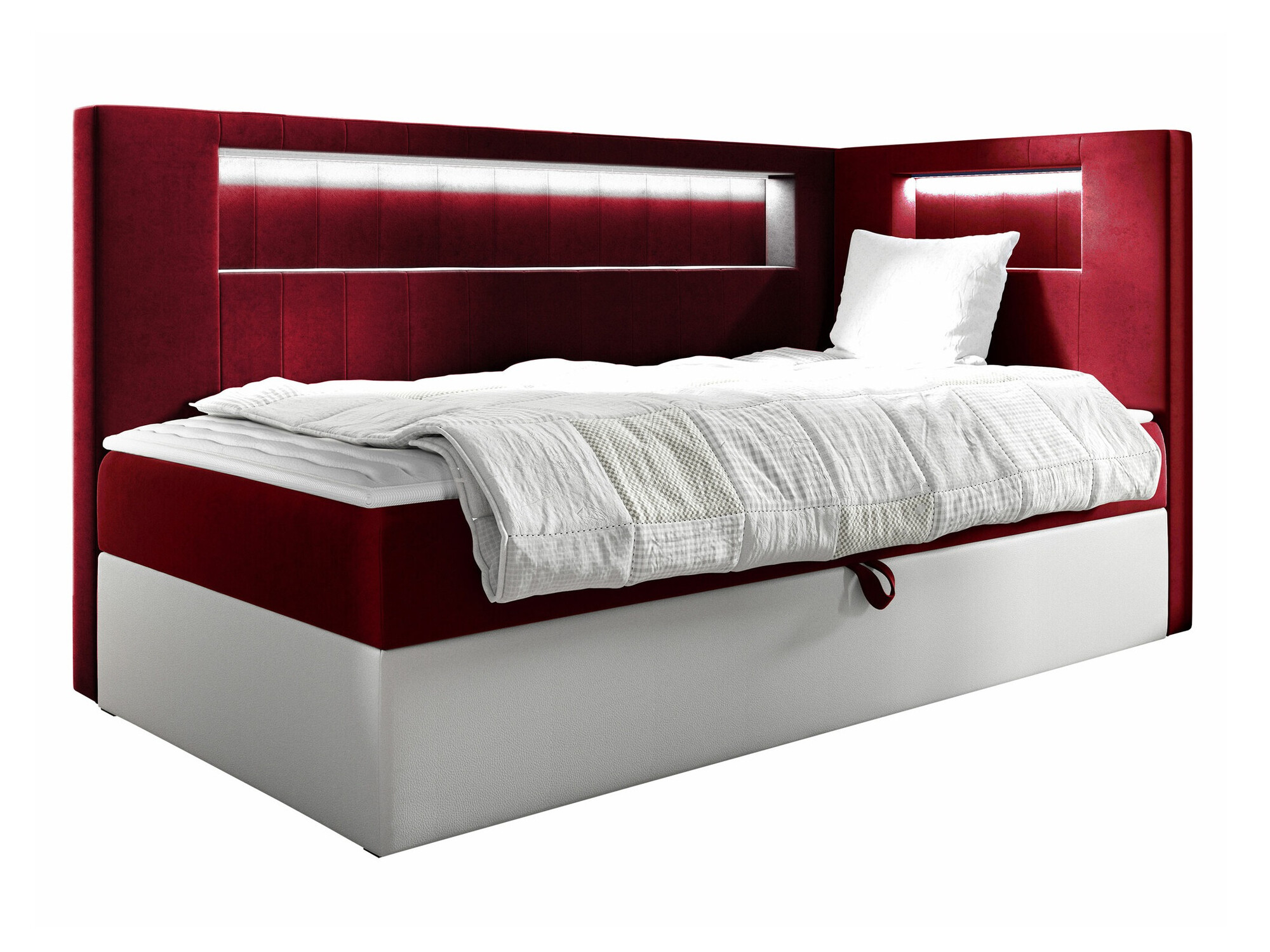 Boxspring krevet Baltimore 172 (Soft 017 + Fresh 8)