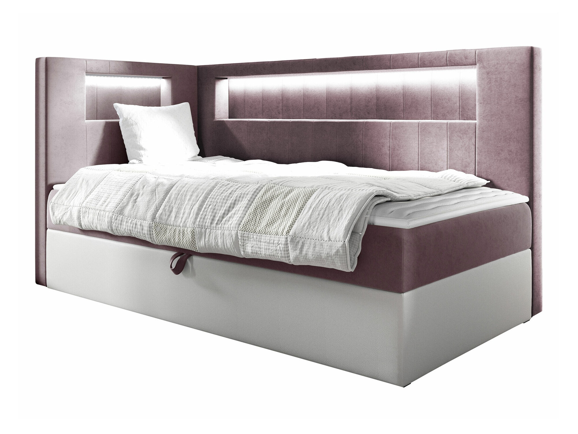 Boxspring krevet Baltimore 172 (Soft 017 + Fresh 9)