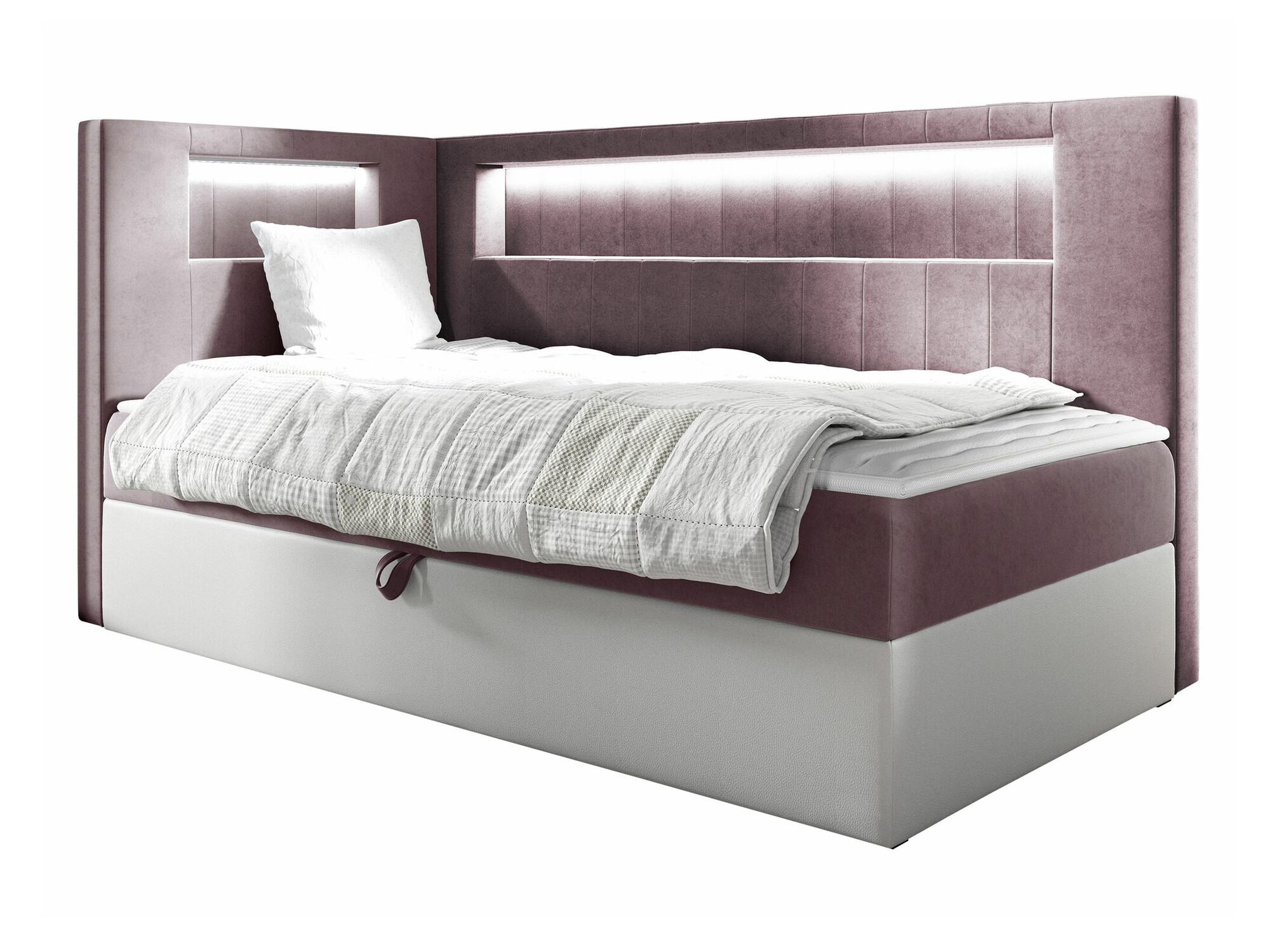 Boxspring krevet Baltimore 172 (Soft 017 + Fresh 9)
