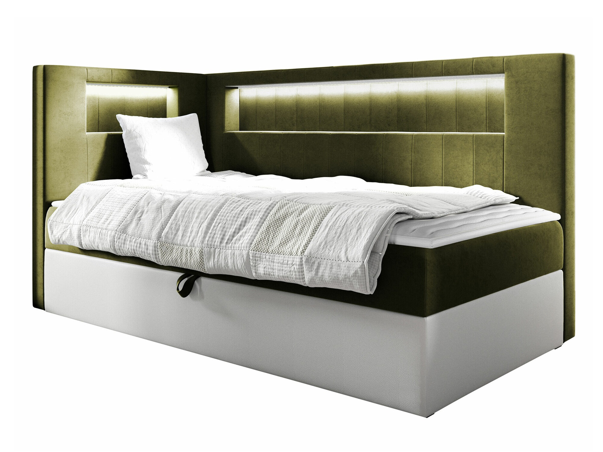 Boxspring krevet Lucus VIII (Soft 017 + Fresh 12)