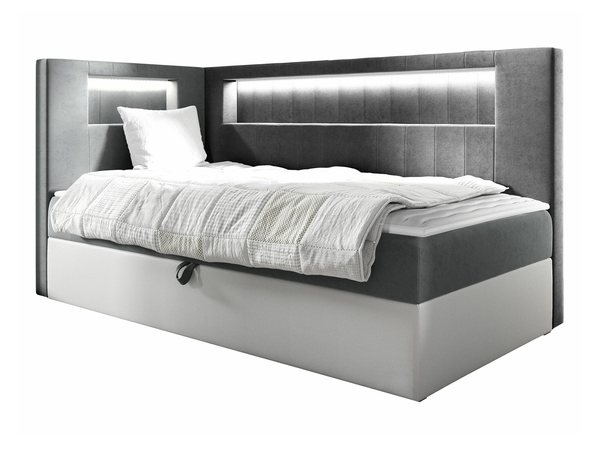 Boxspring krevet Lucus VIII (Soft 017 + Fresh 14)