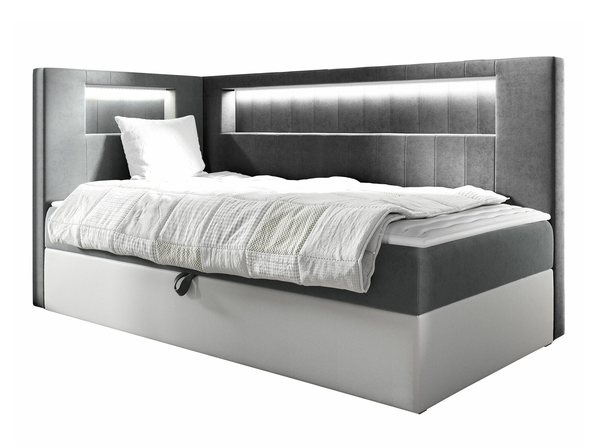 Boxspring krevet Lucus VIII (Soft 017 + Fresh 14)
