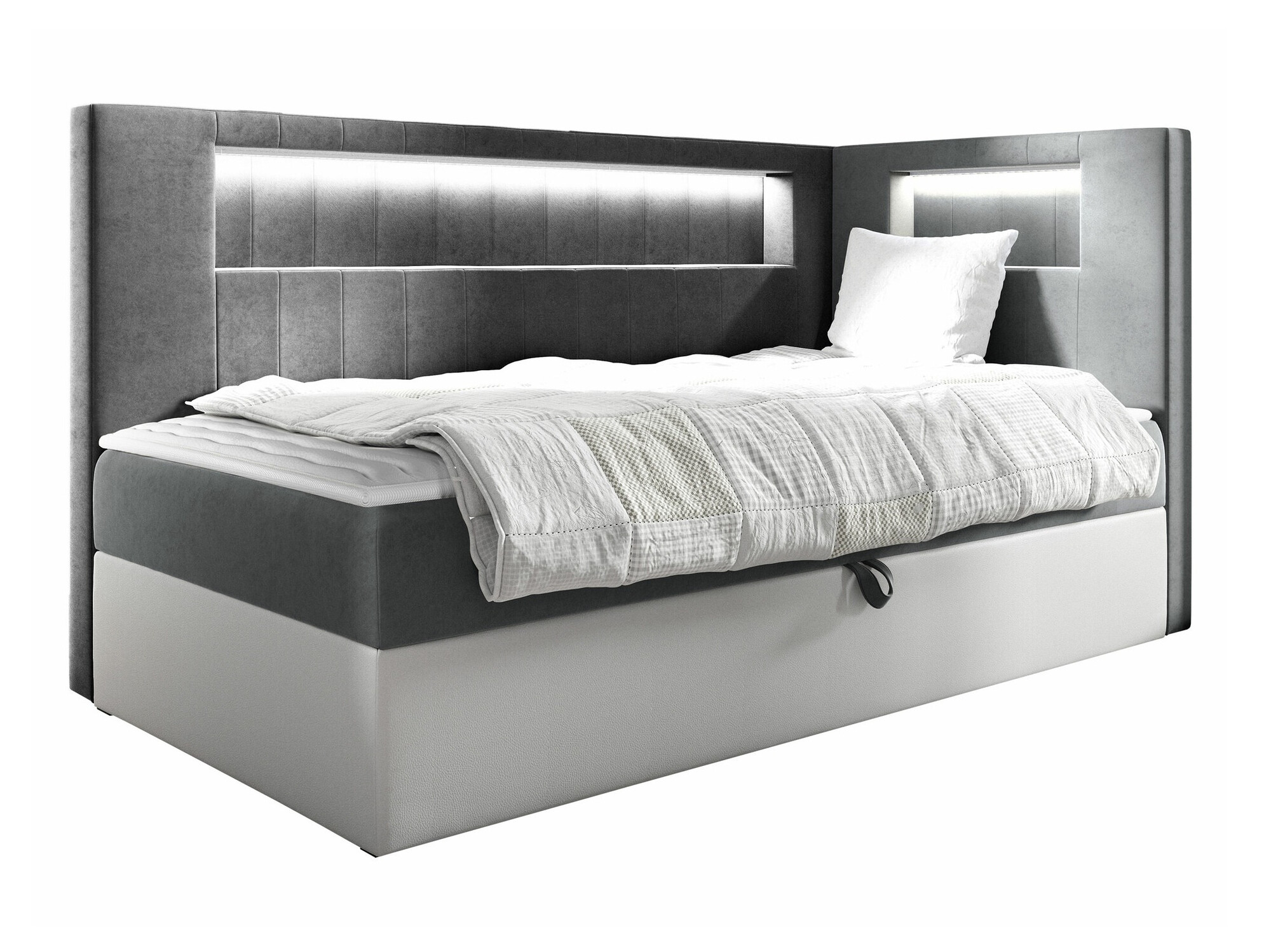 Boxspring krevet Lucus VIII (Soft 017 + Fresh 14)