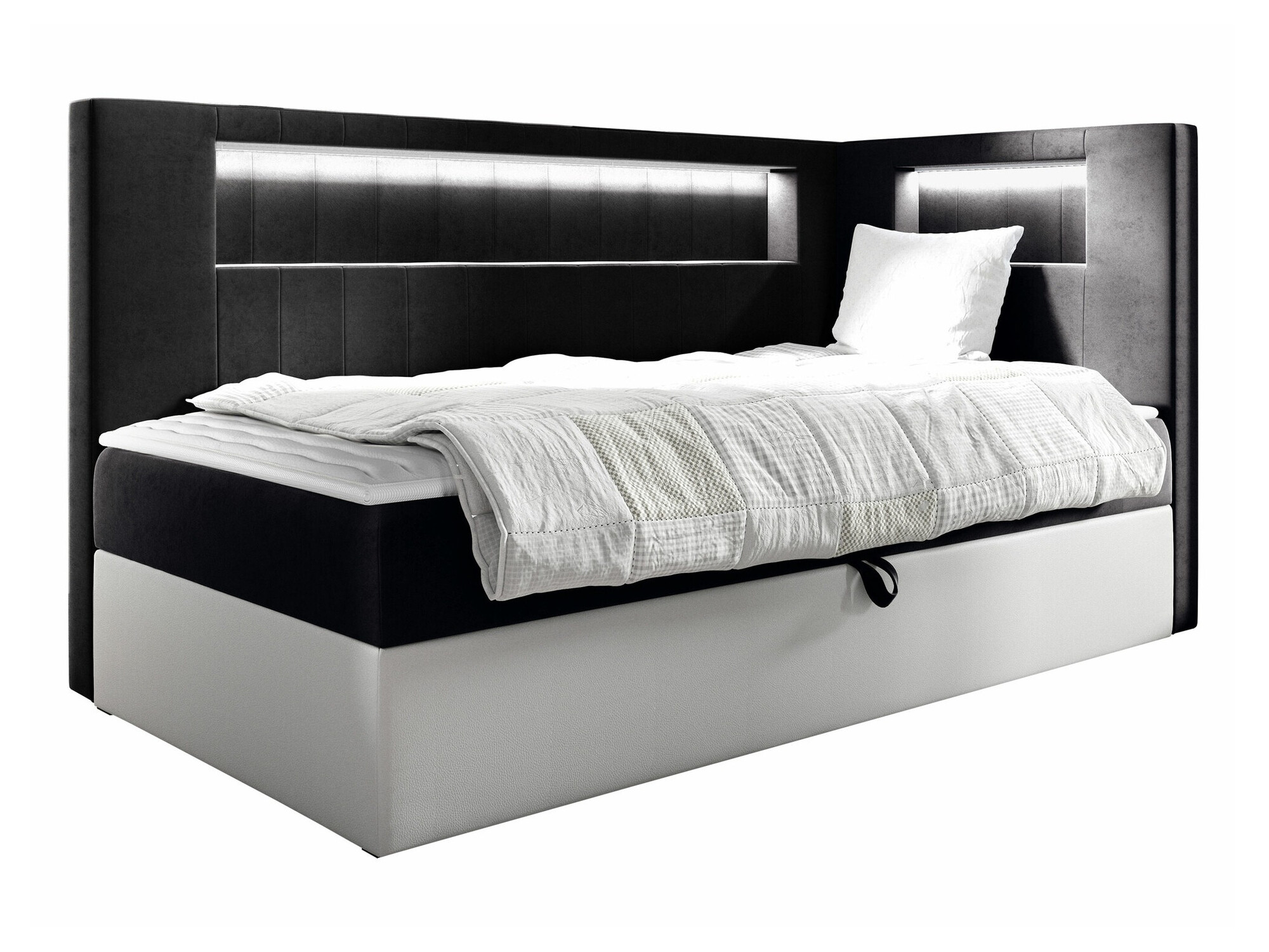 Boxspring krevet Lucus VIII (Soft 017 + Fresh 17)