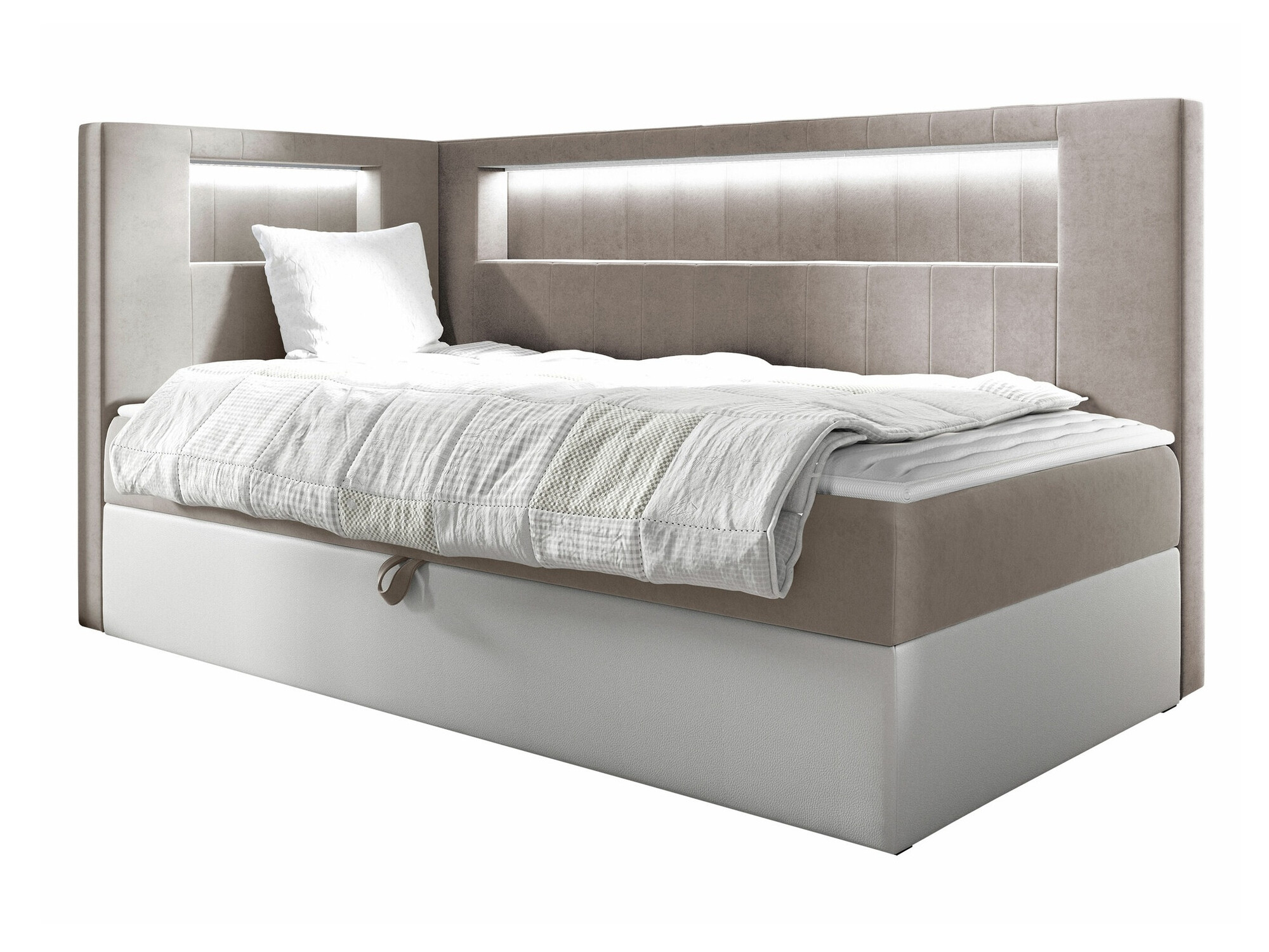 Boxspring krevet Lucus VIII (Soft 017 + Fresh 1)
