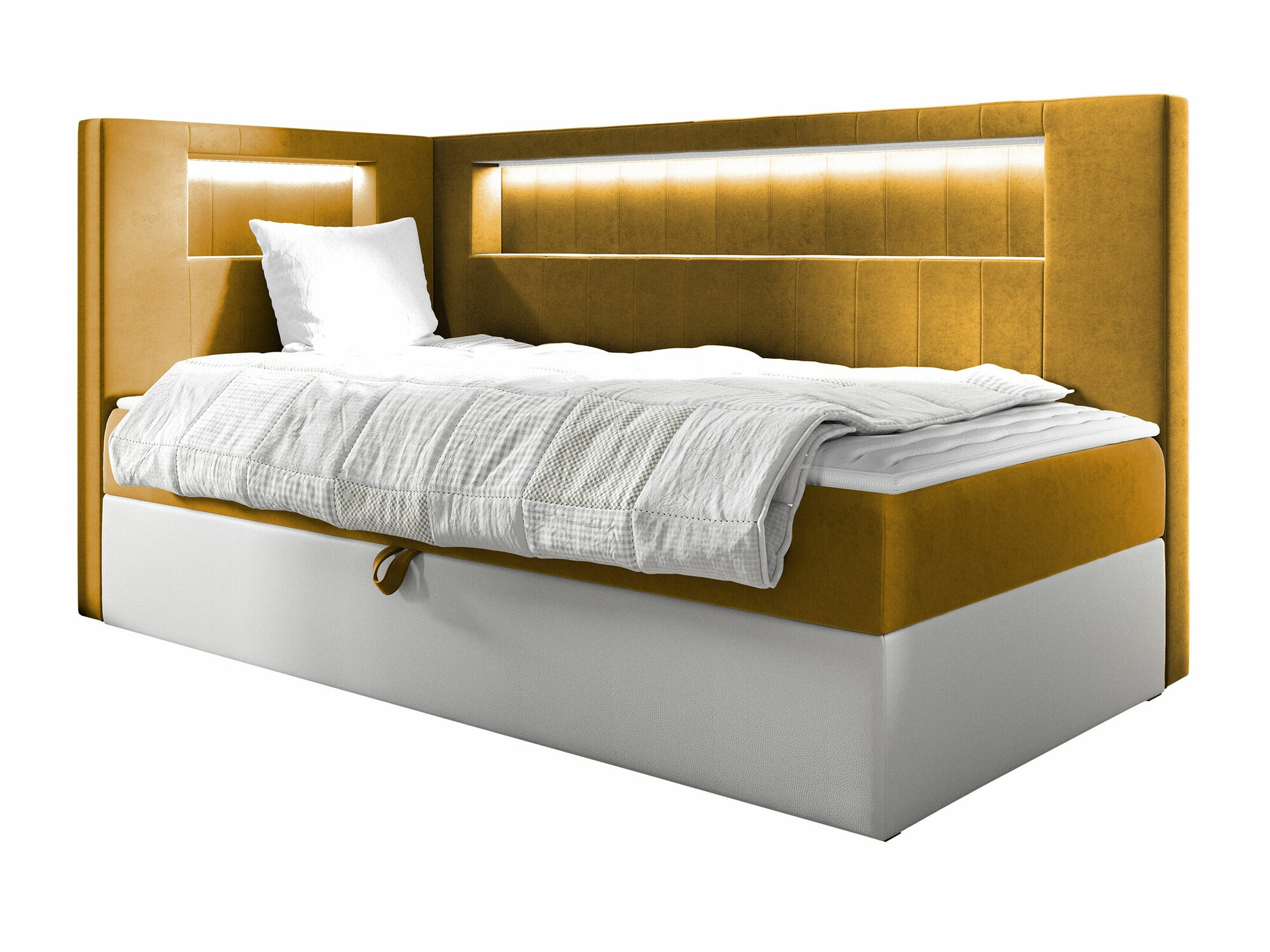Boxspring krevet Lucus VIII (Soft 017 + Fresh 37)