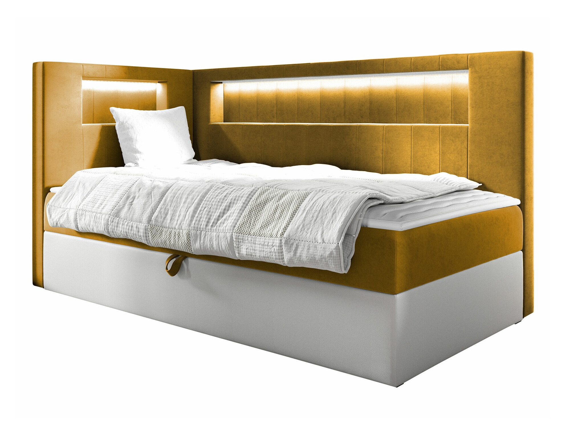 Boxspring krevet Lucus VIII (Soft 017 + Fresh 37)
