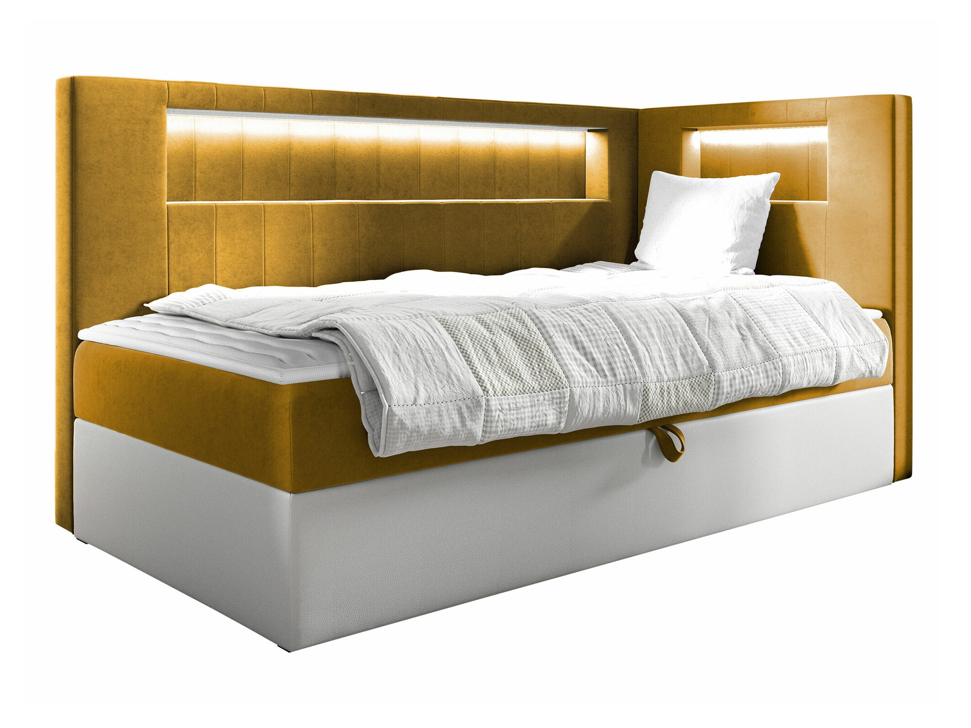 Boxspring krevet Lucus VIII (Soft 017 + Fresh 37)