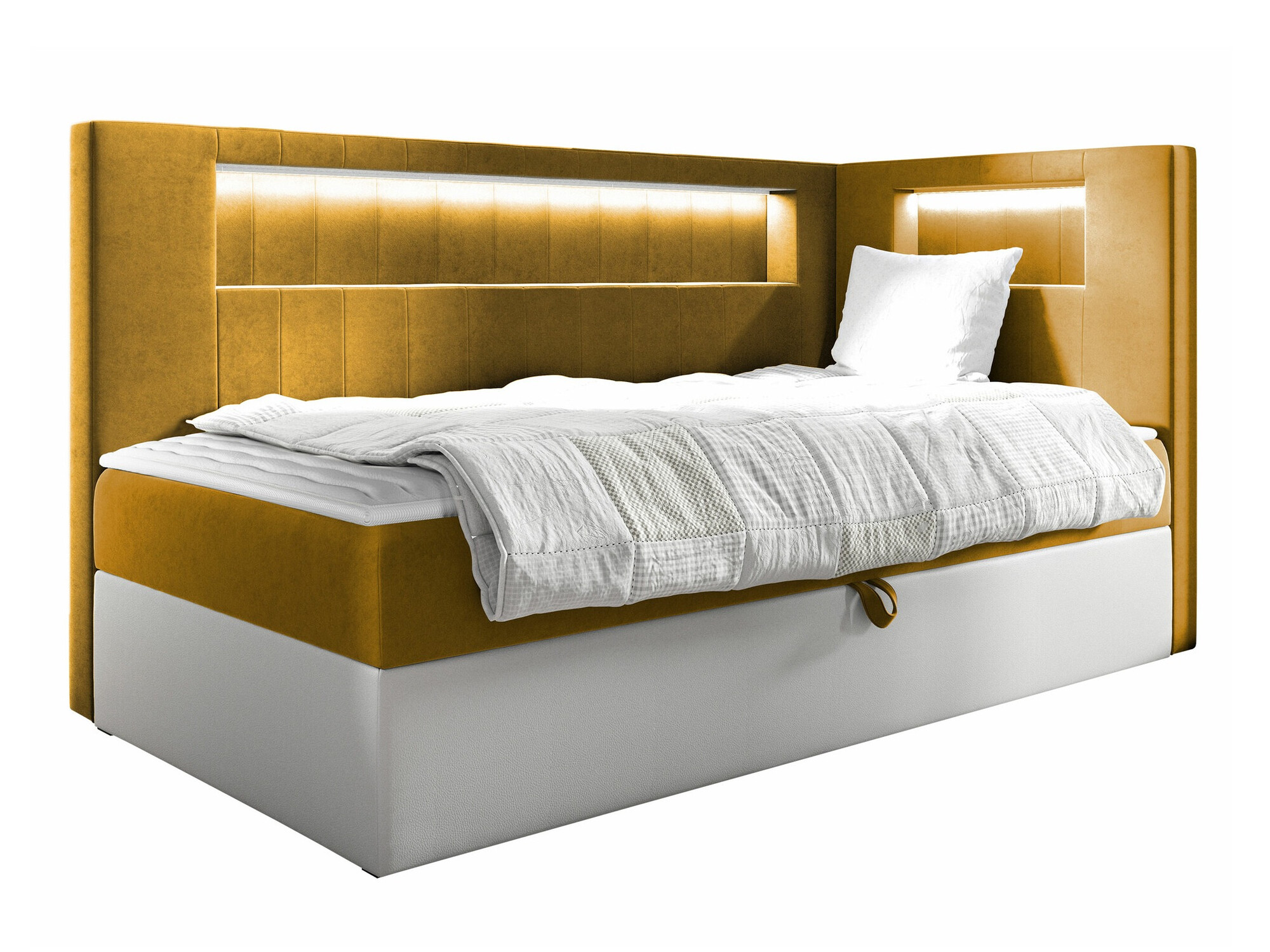 Boxspring krevet Lucus VIII (Soft 017 + Fresh 37)