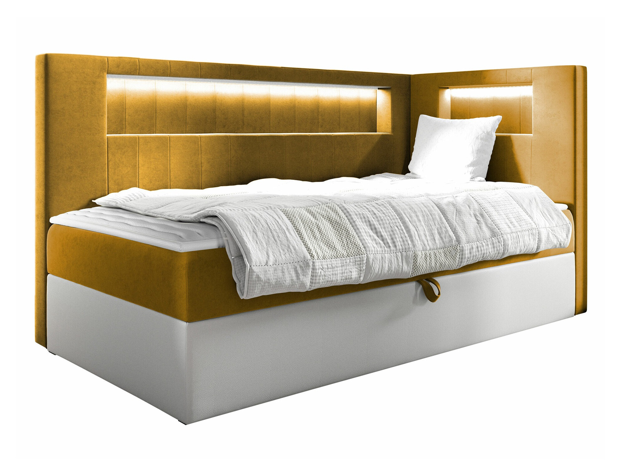 Boxspring krevet Lucus VIII (Soft 017 + Fresh 37)
