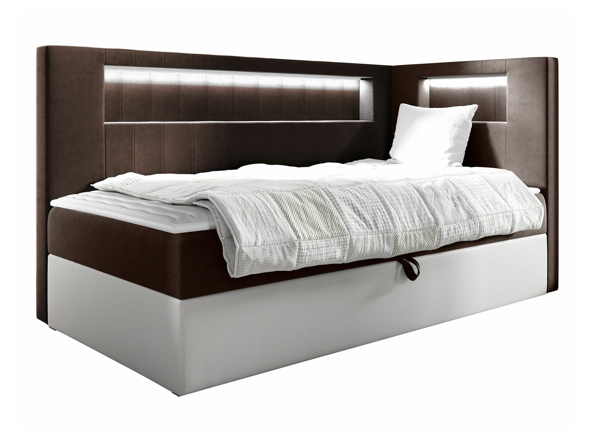 Boxspring krevet Lucus VIII (Soft 017 + Fresh 4)