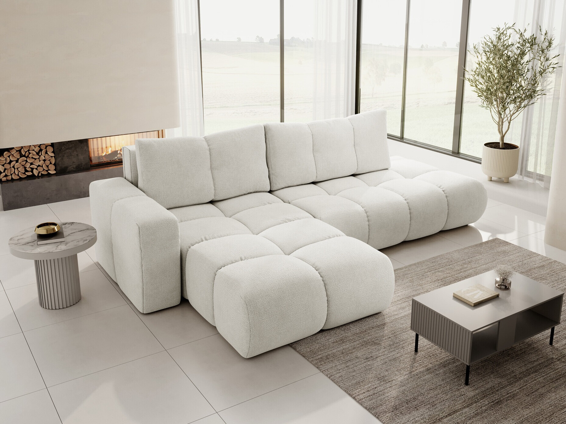 Ugaona sofa Kingston 156 (Perfect Harmony 01)