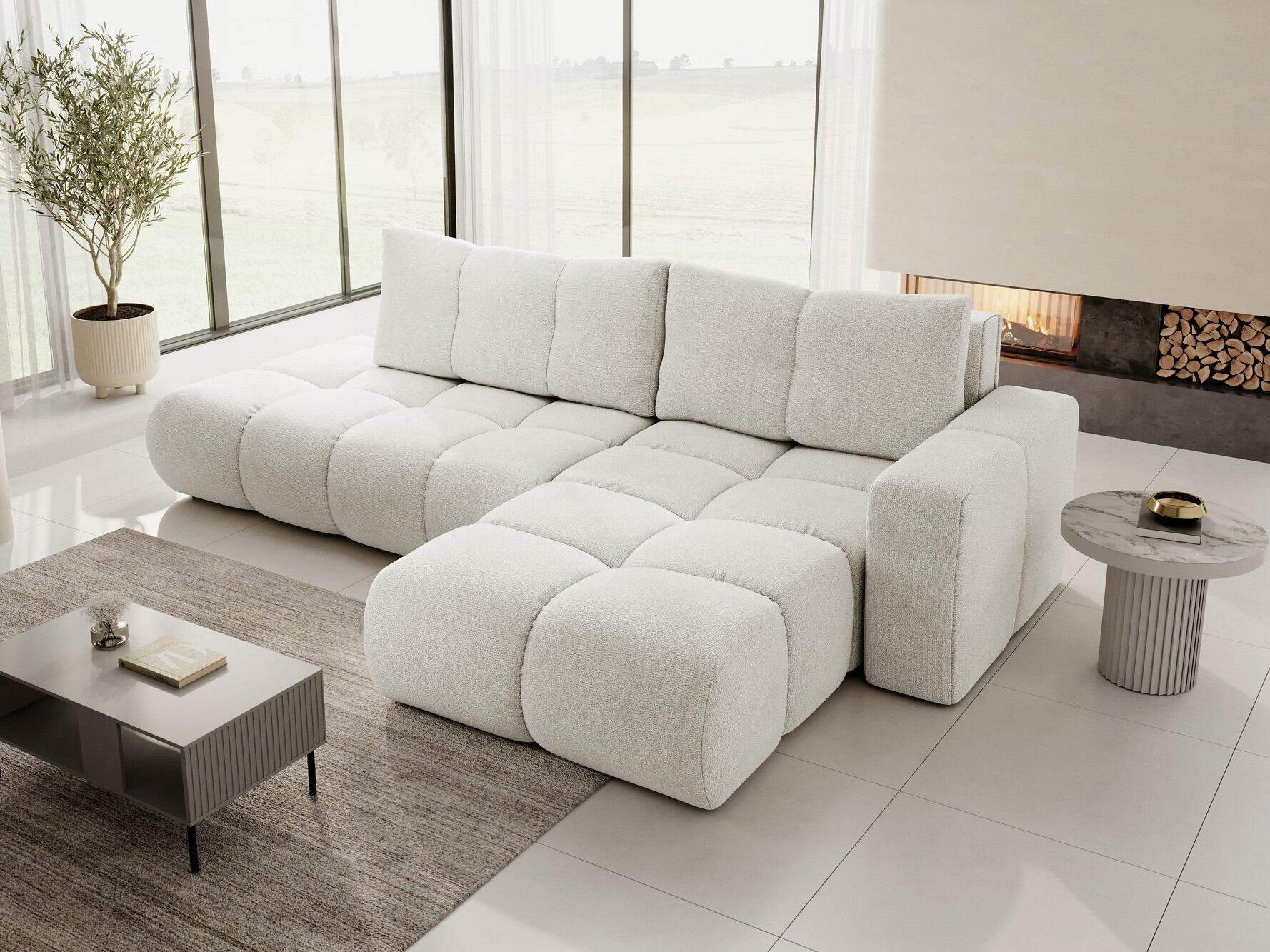 Ugaona sofa Kingston 156 (Perfect Harmony 01)