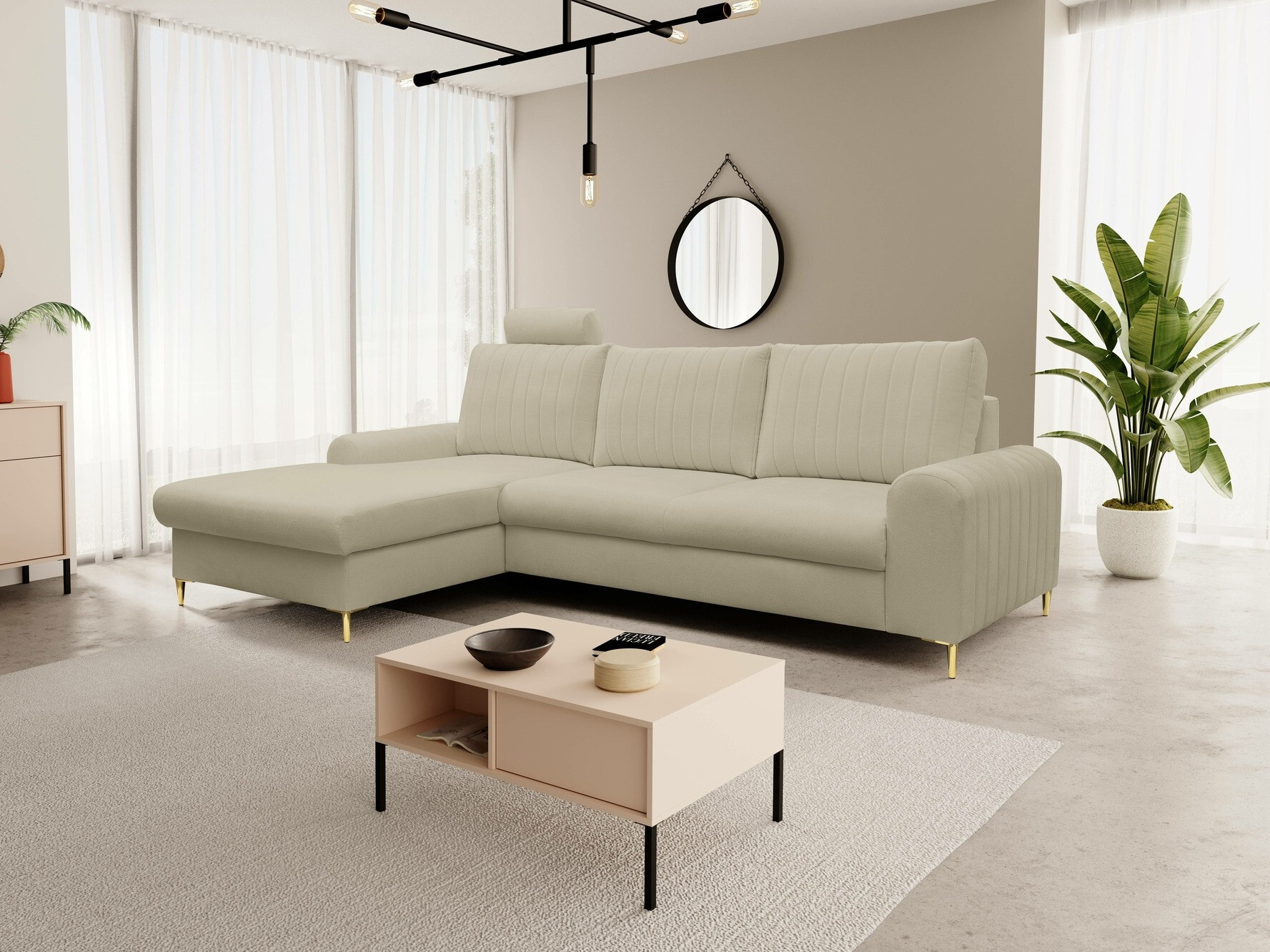 Ugaona sofa Kingston 163 (Loft 2)