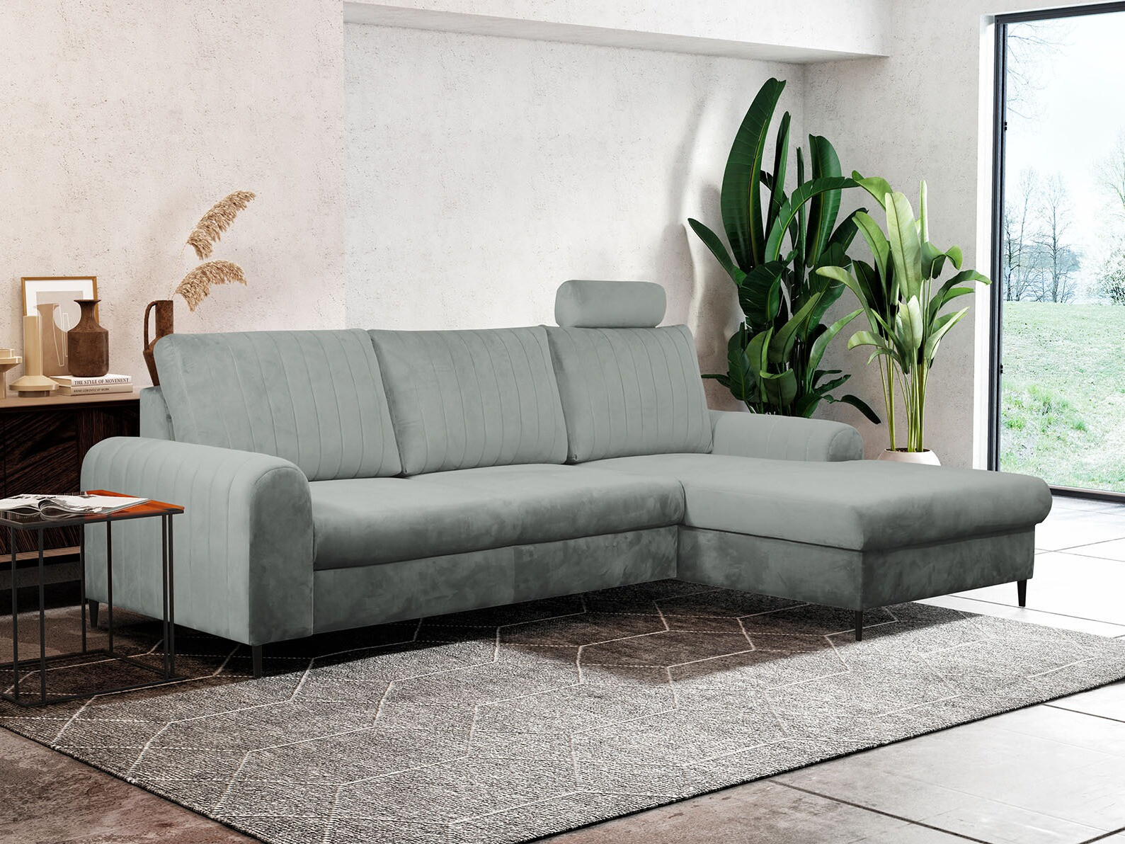 Ugaona sofa Kingston 165 (Velluto 16)