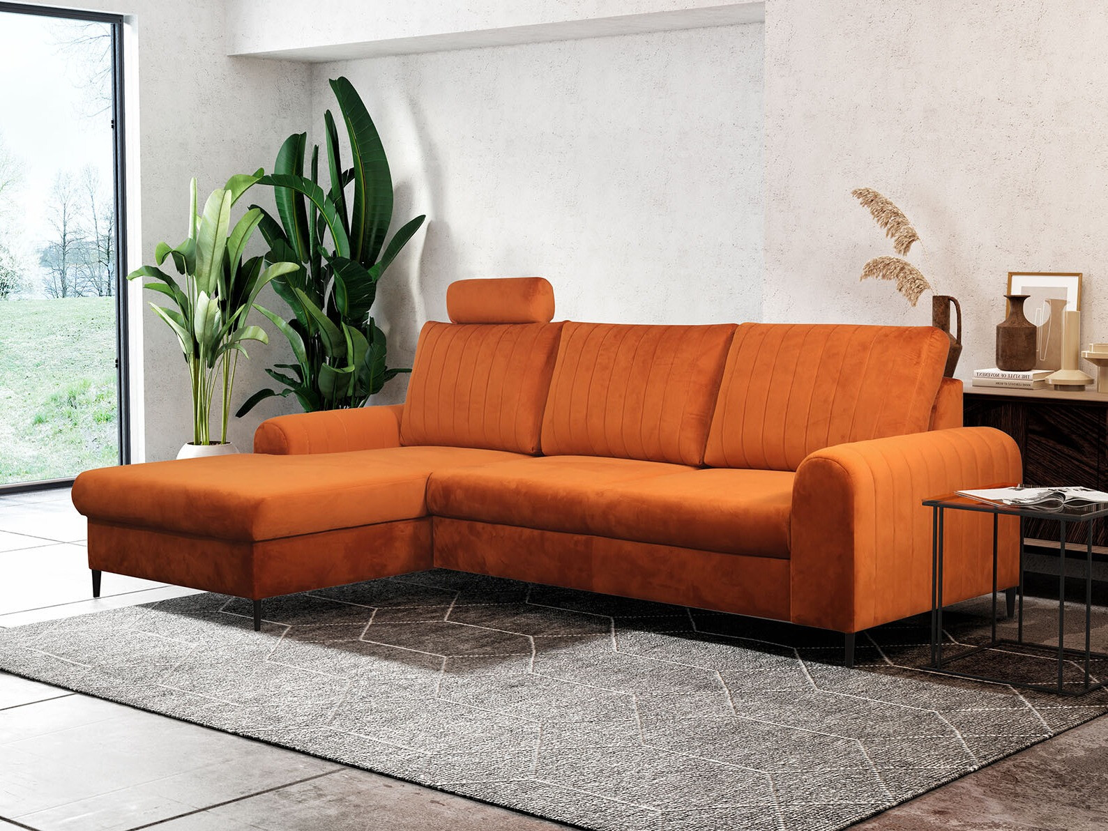 Ugaona sofa Kingston 165 (Velluto 33)