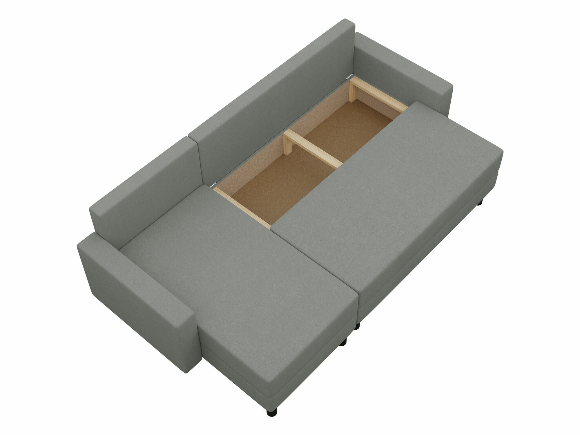 Ugaona sofa Delaware 100 (Alova 04 + Alova 10)