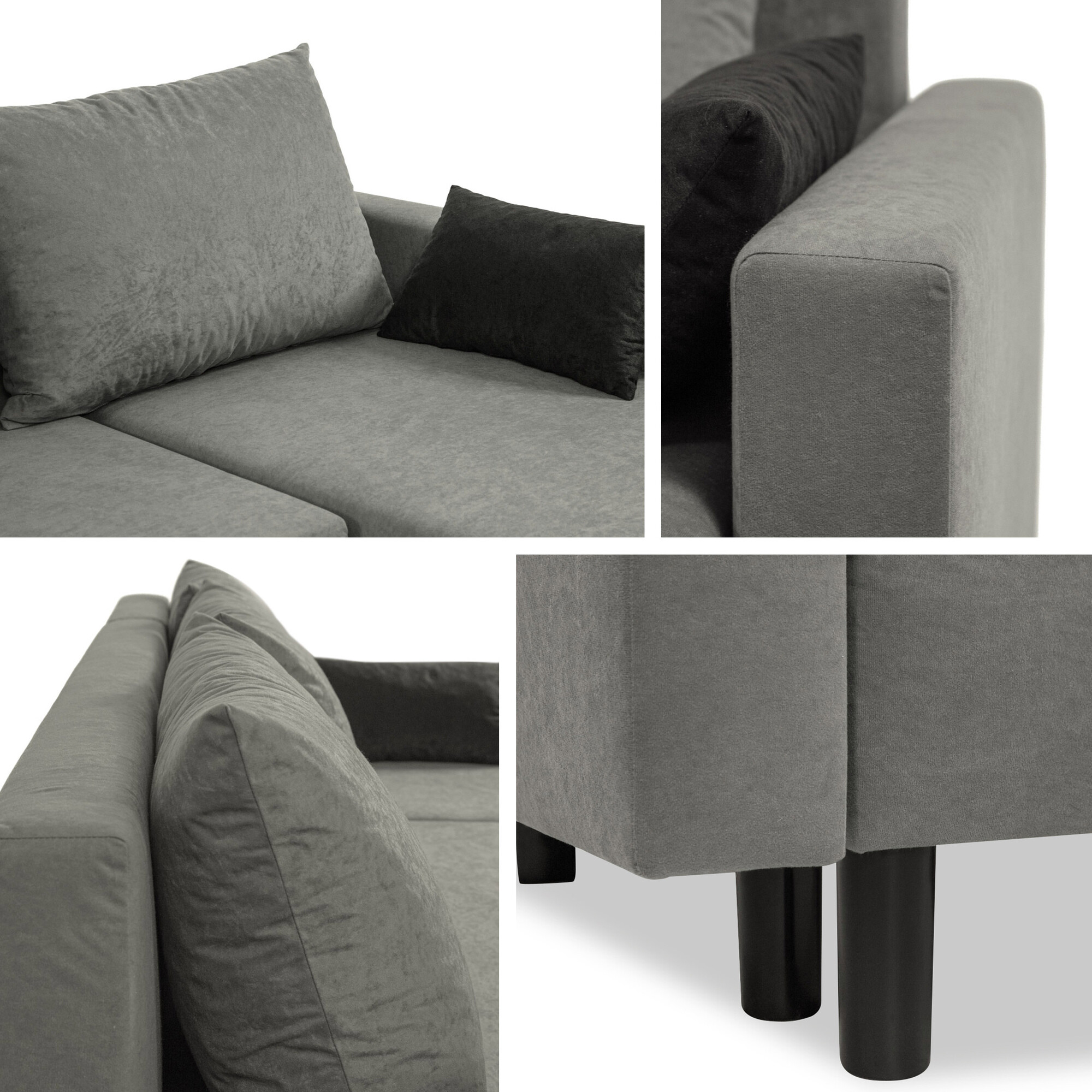 Ugaona sofa Delaware 100 (Alova 04 + Alova 10)