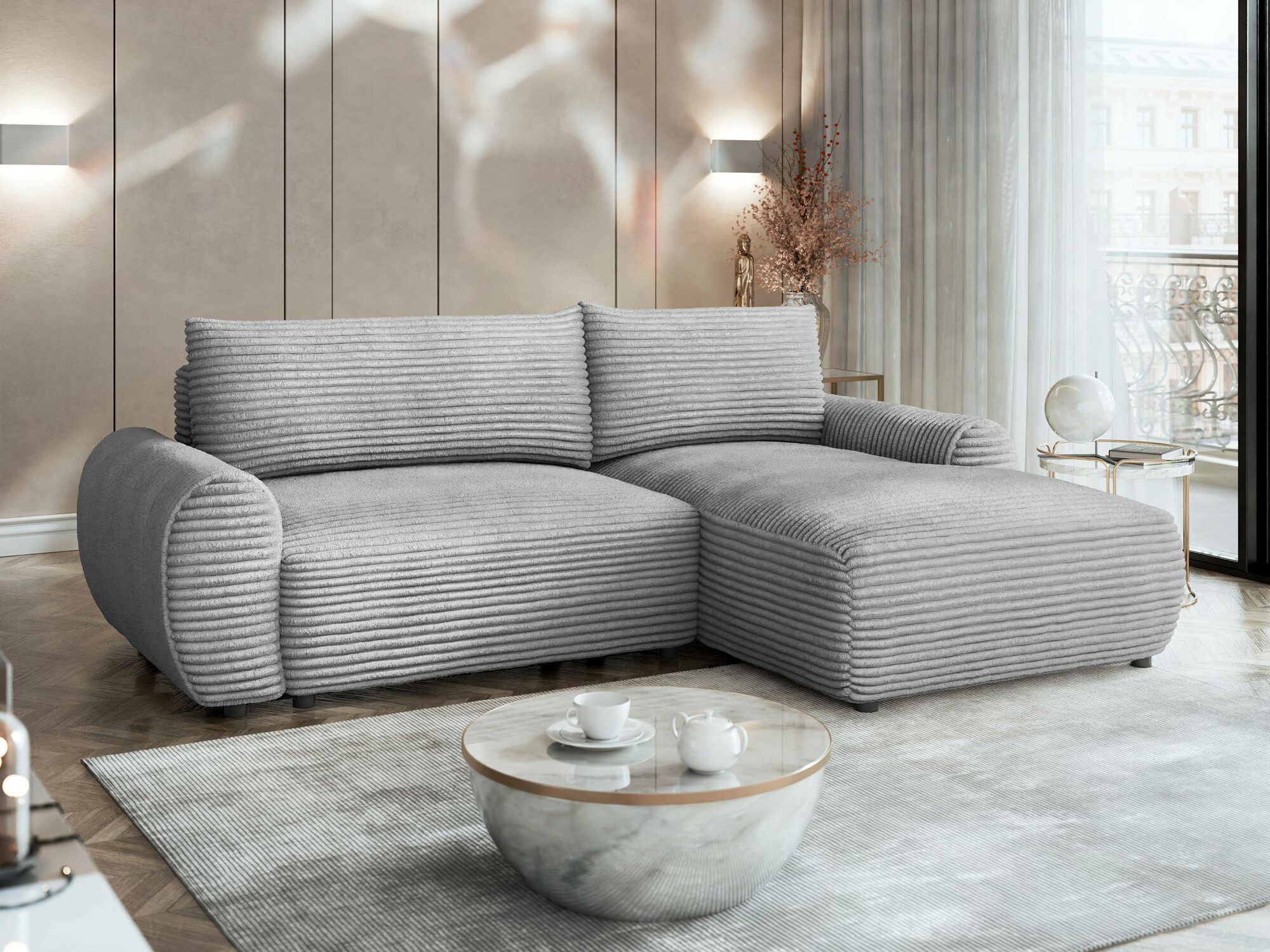 Ugaona sofa TrendyNest 103 (Tilia 86)