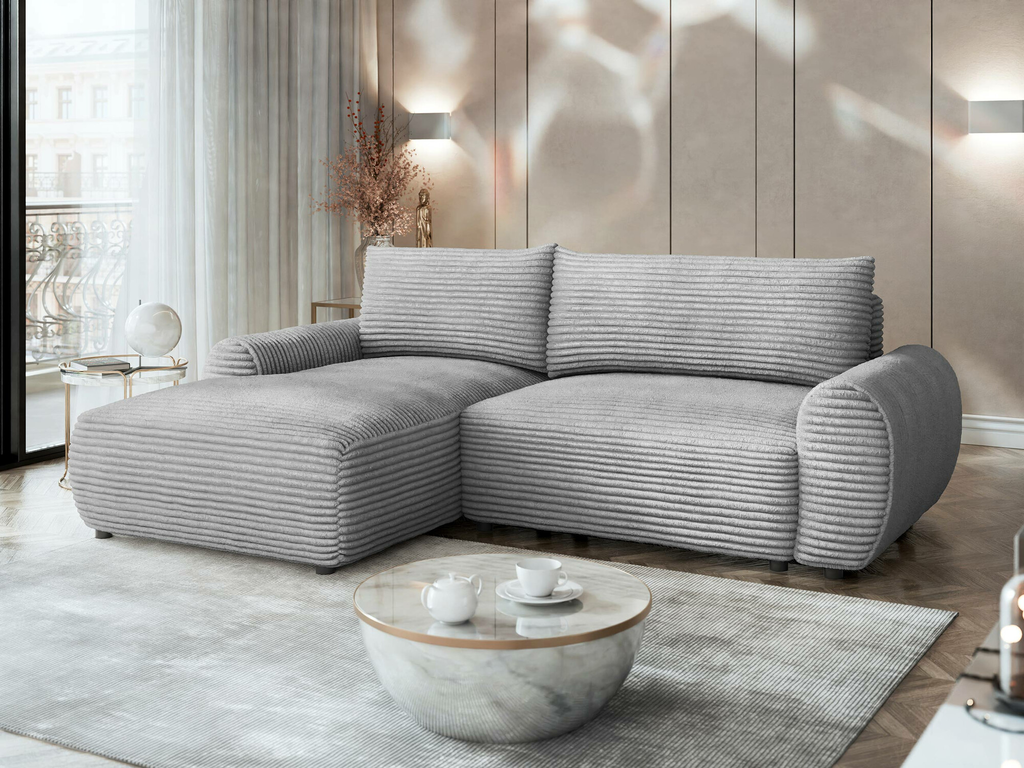 Ugaona sofa TrendyNest 103 (Tilia 86)