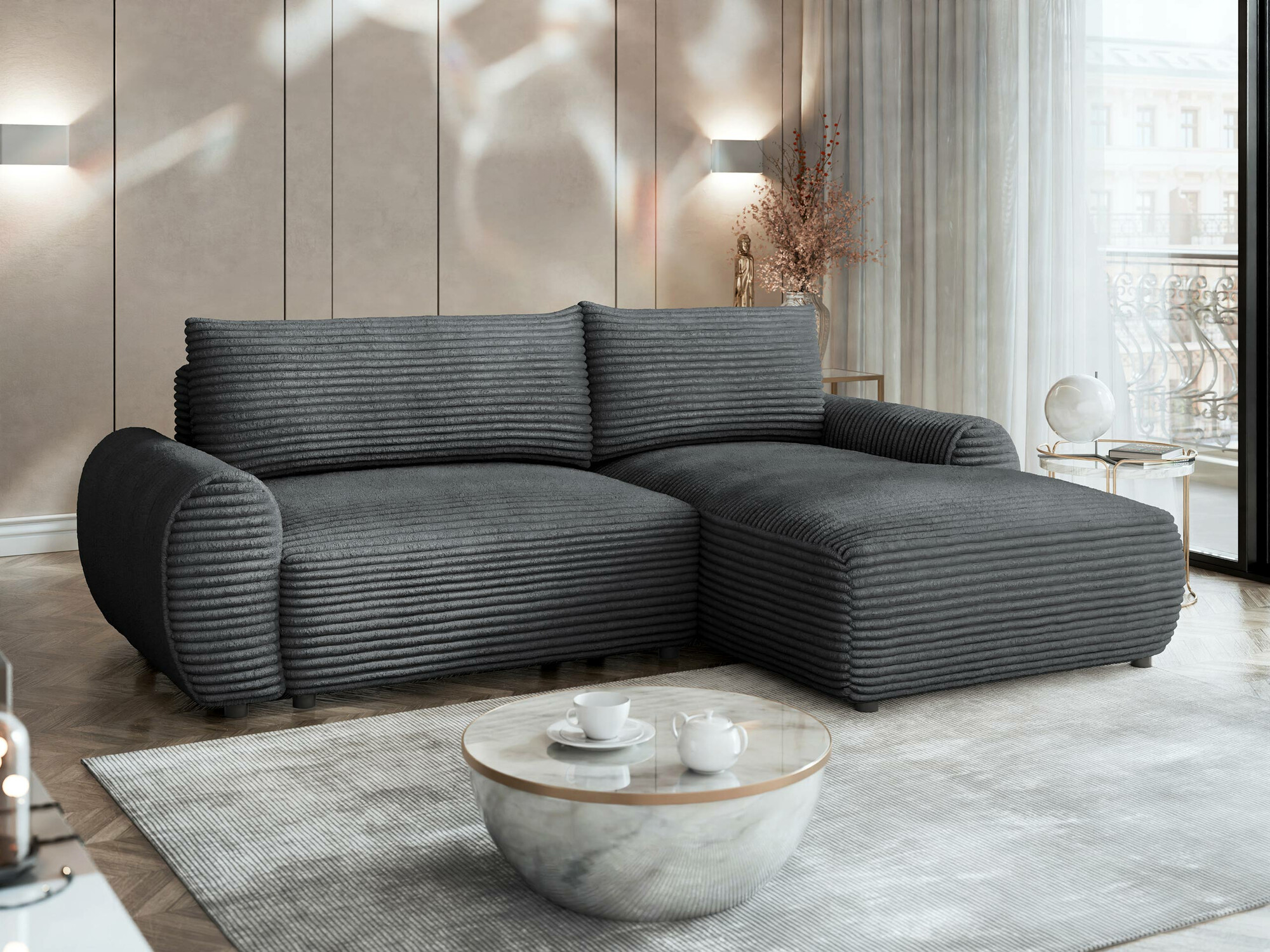 Ugaona sofa TrendyNest 103 (Tilia 90)