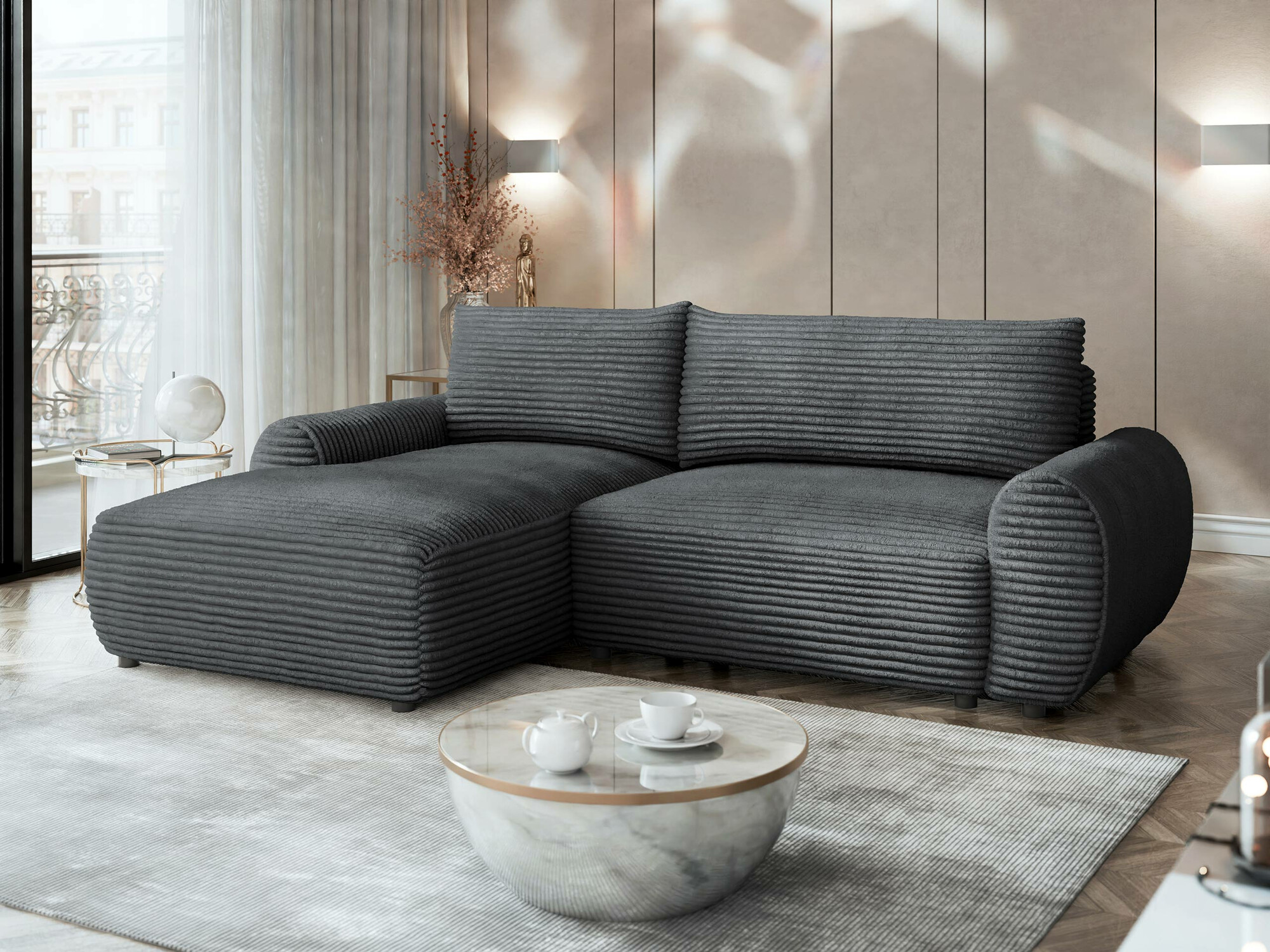 Ugaona sofa TrendyNest 103 (Tilia 90)