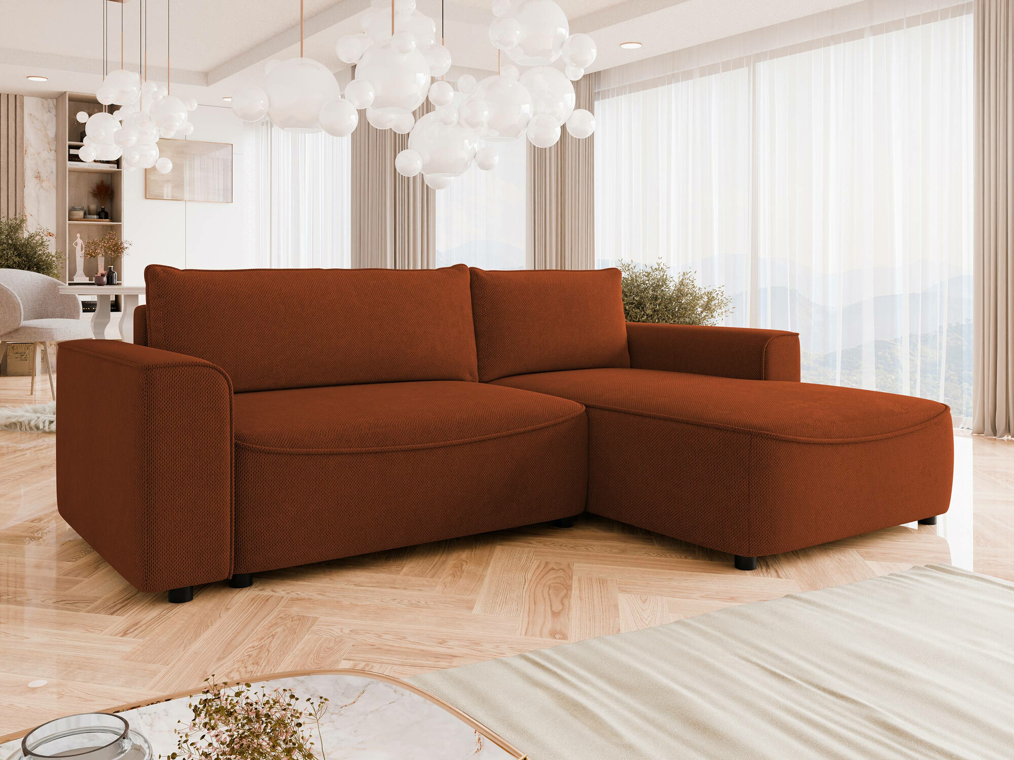 Ugaona sofa TrendyNest 105 (Pretty 09)