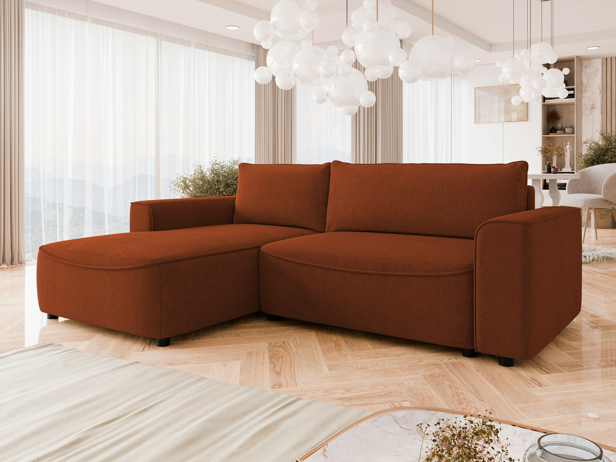 Ugaona sofa TrendyNest 105 (Pretty 09)