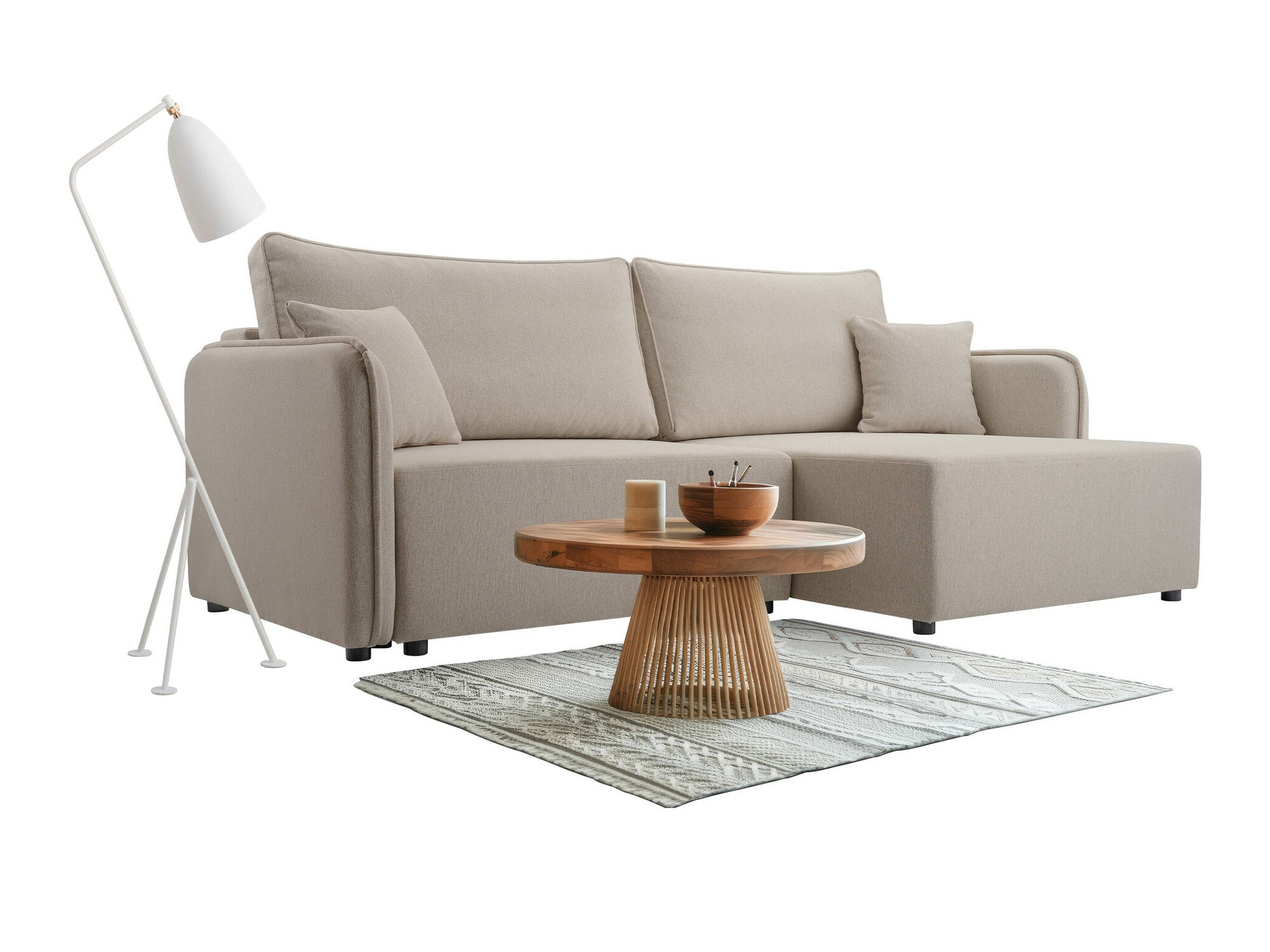 Ugaona sofa TrendyNest 111 (Velo 623)