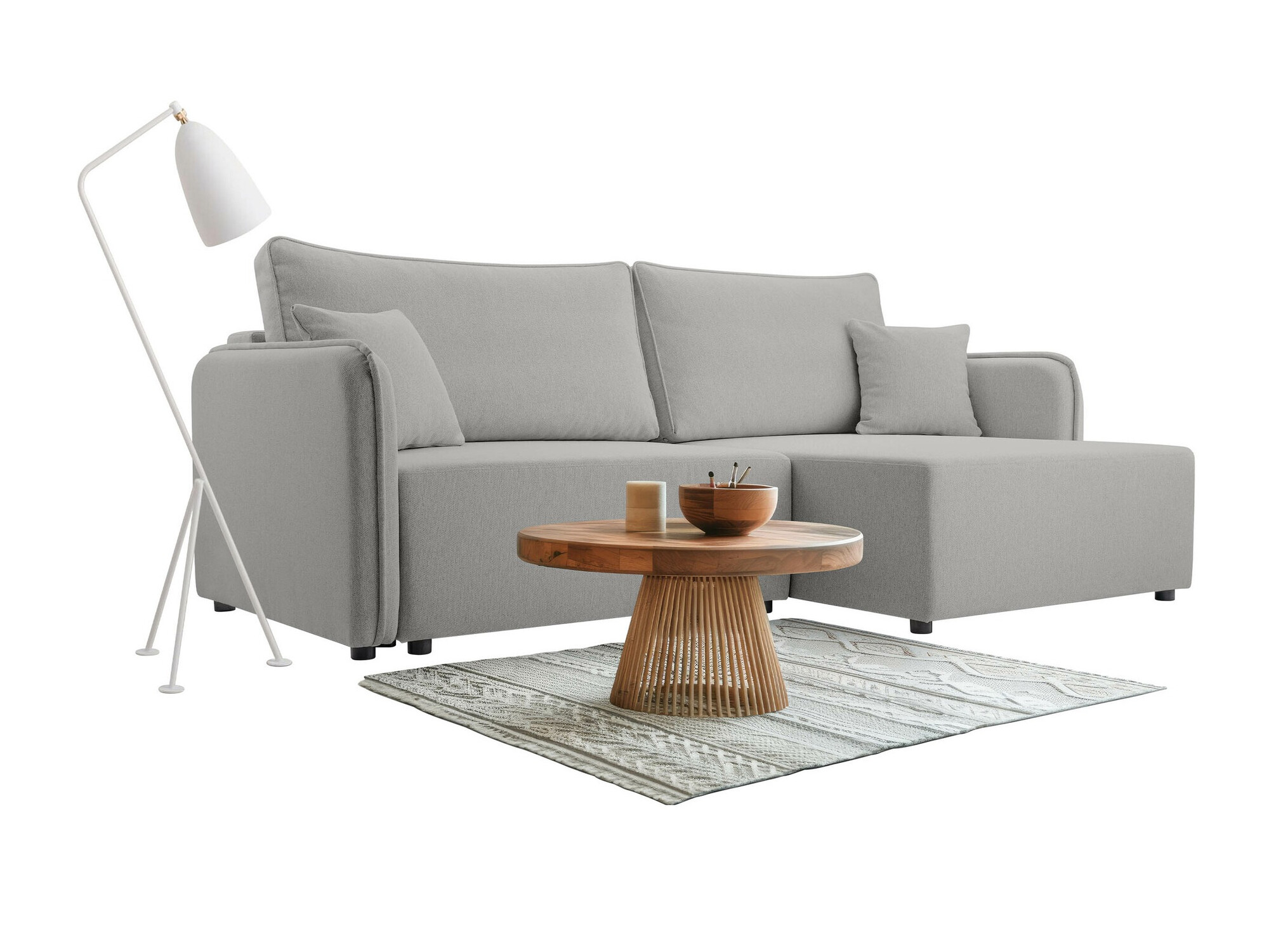 Ugaona sofa TrendyNest 111 (Velo 633)