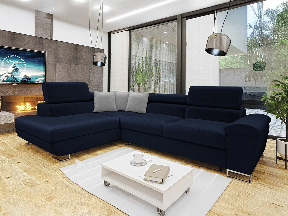Ugaona sofa Comfivo 166 (Magic Velvet 2216 + Magic Velvet 2240)