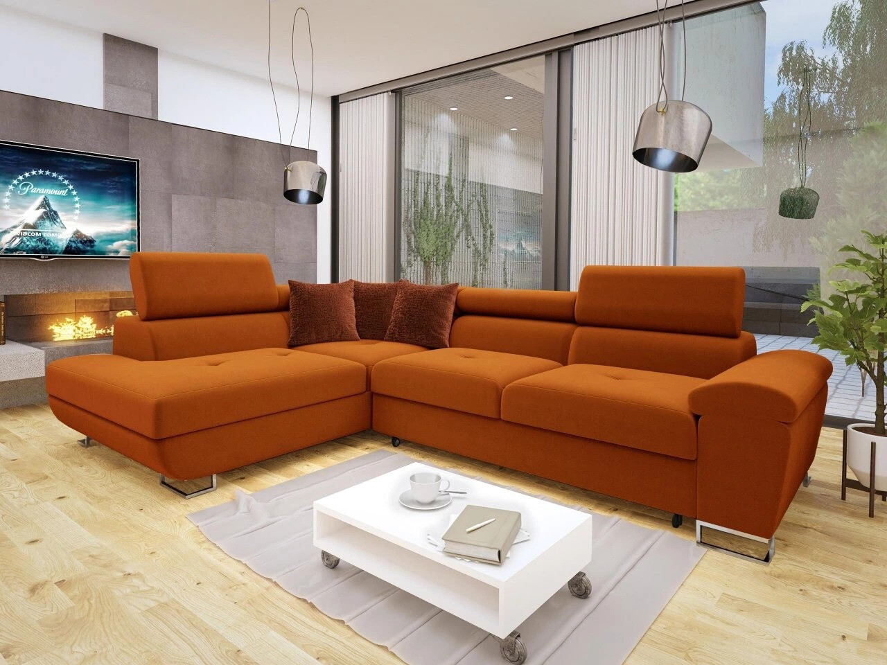 Ugaona sofa Comfivo 290 (Otusso 16 + Velvetto 12)