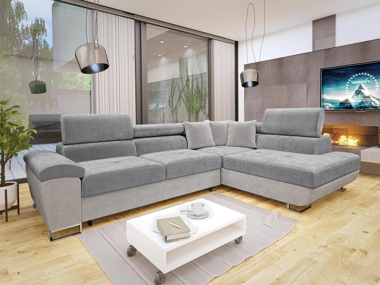 Ugaona sofa Comfivo 290 (Rinaldi 15 + Rinaldi 13)
