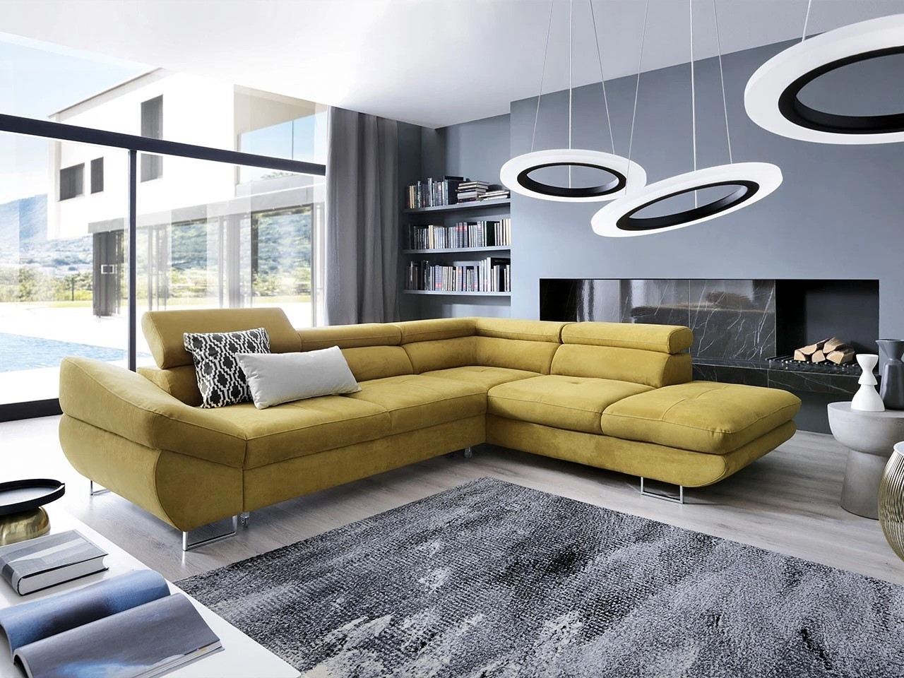 Ugaona sofa Lincoln 122 (Soro 40)