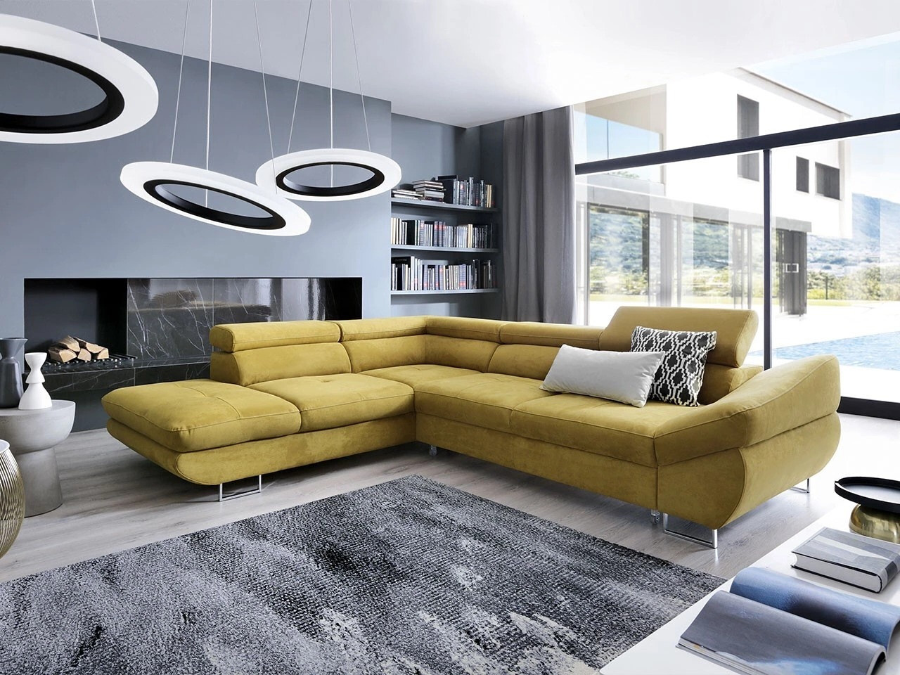 Ugaona sofa Lincoln 122 (Soro 40)