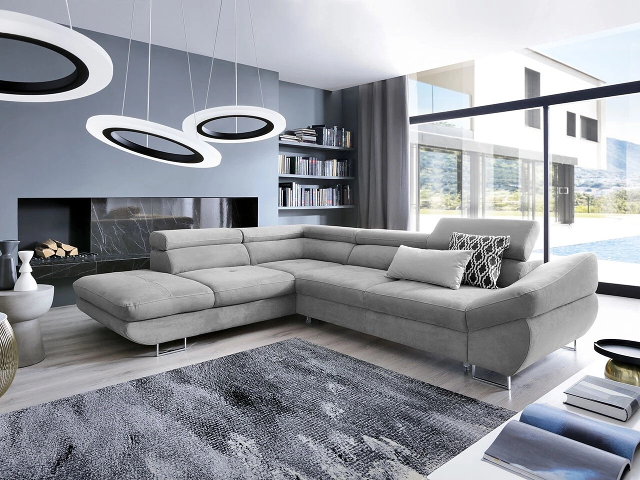 Ugaona sofa Lincoln 122 (Soro 90)