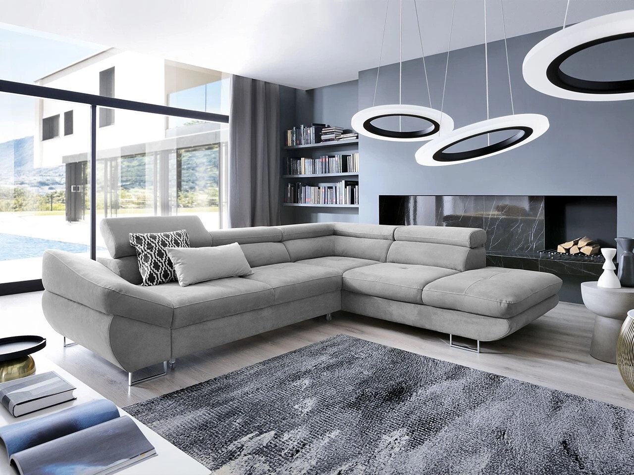 Ugaona sofa Lincoln 122 (Soro 90)