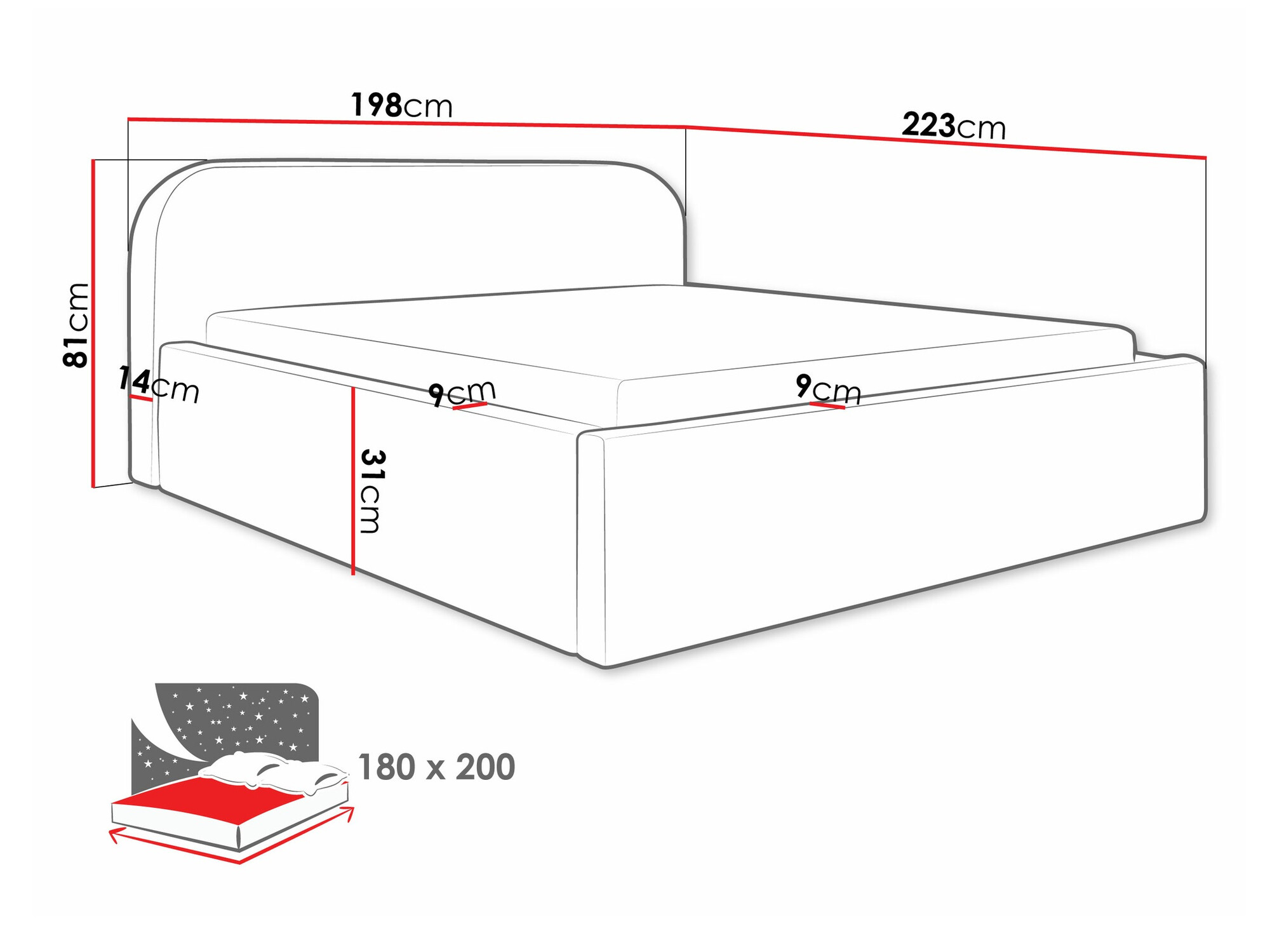 Krevet Comfivo 409 (Abriamo 3)