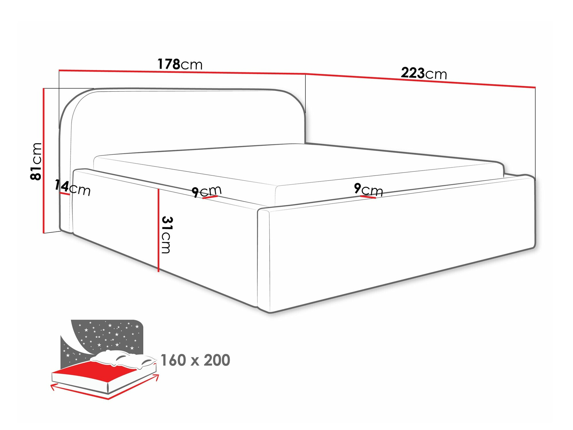 Krevet Comfivo 409 (Abriamo 8)