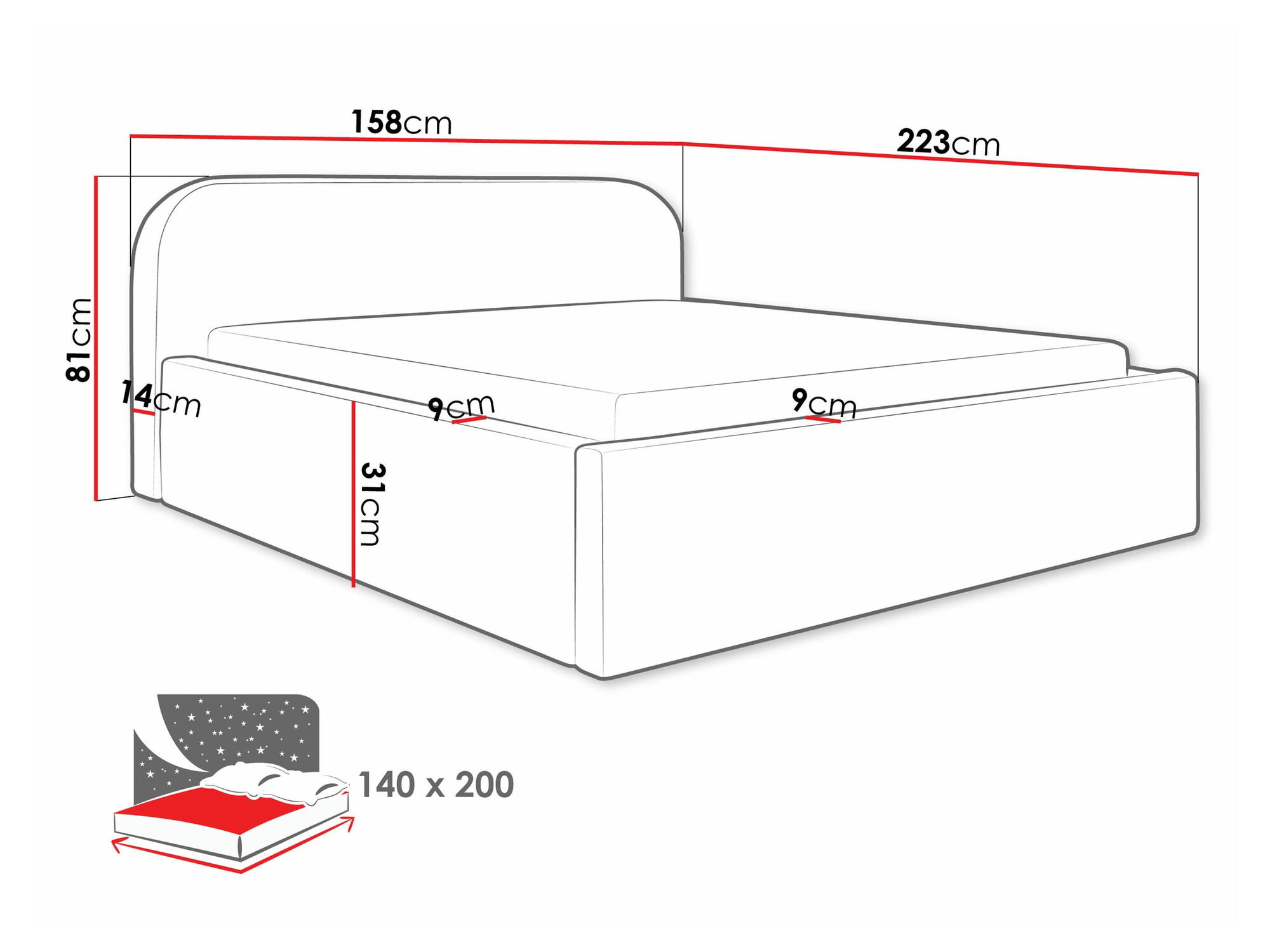 Krevet Comfivo 409 (Abriamo 9)