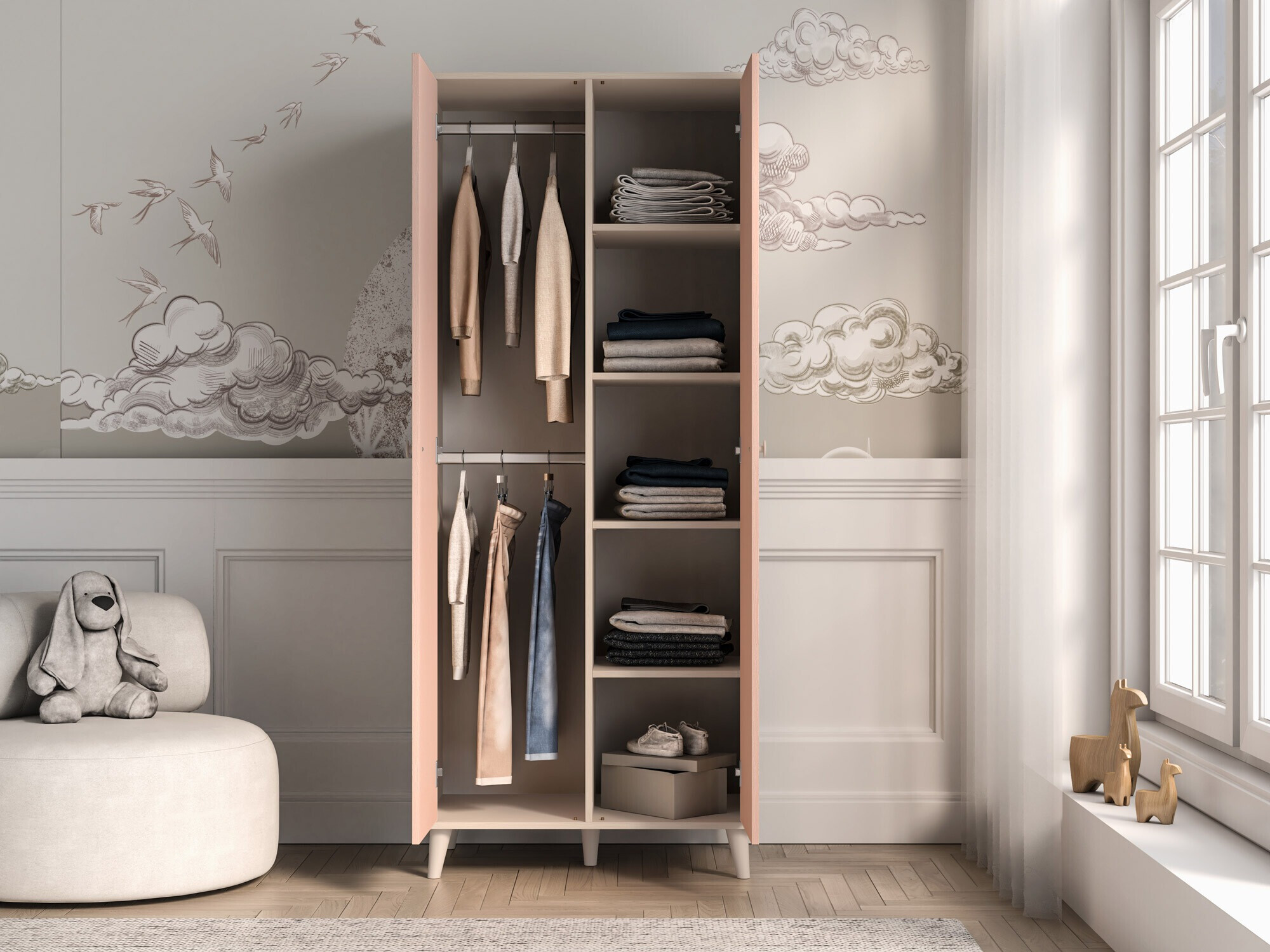 Ormar Tortoli 101 (Roza)