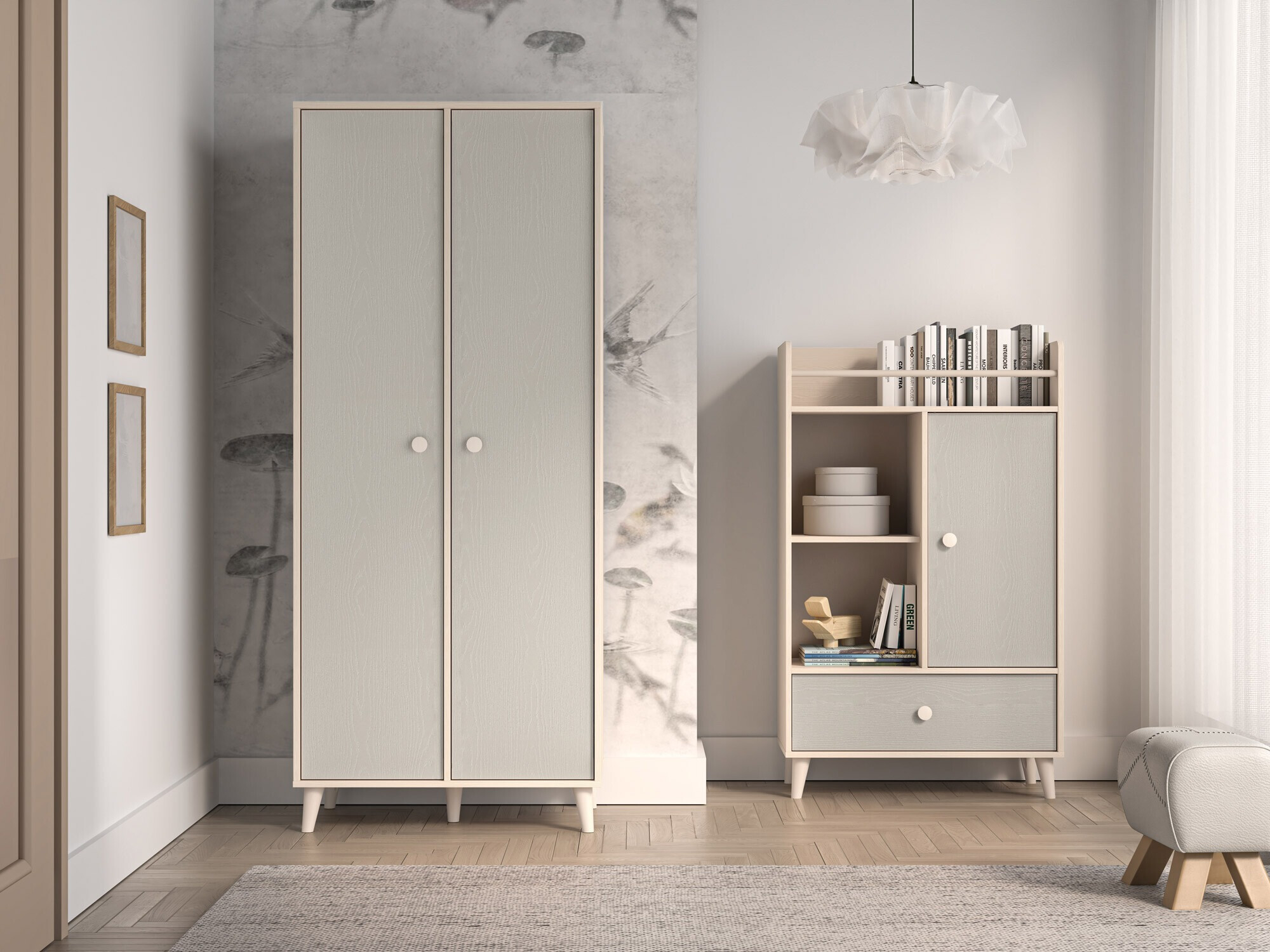 Ormar Tortoli 101 (Sivo)