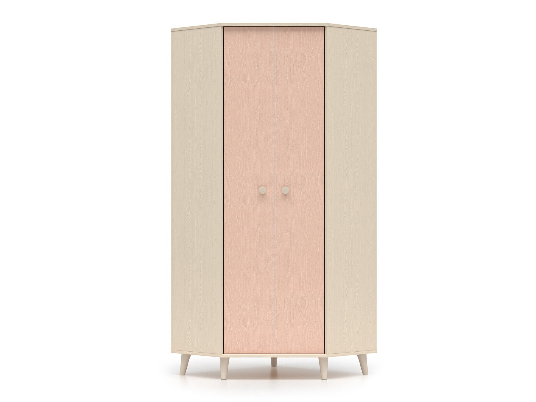 Ugaoni ormar Tortoli 100 (Roza)