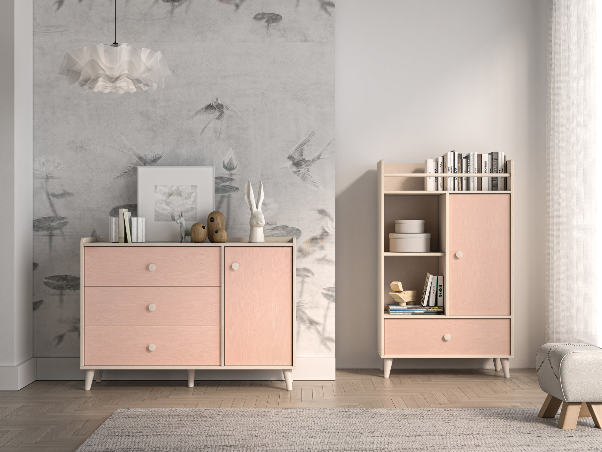 Komoda Tortoli 104 (Roza)