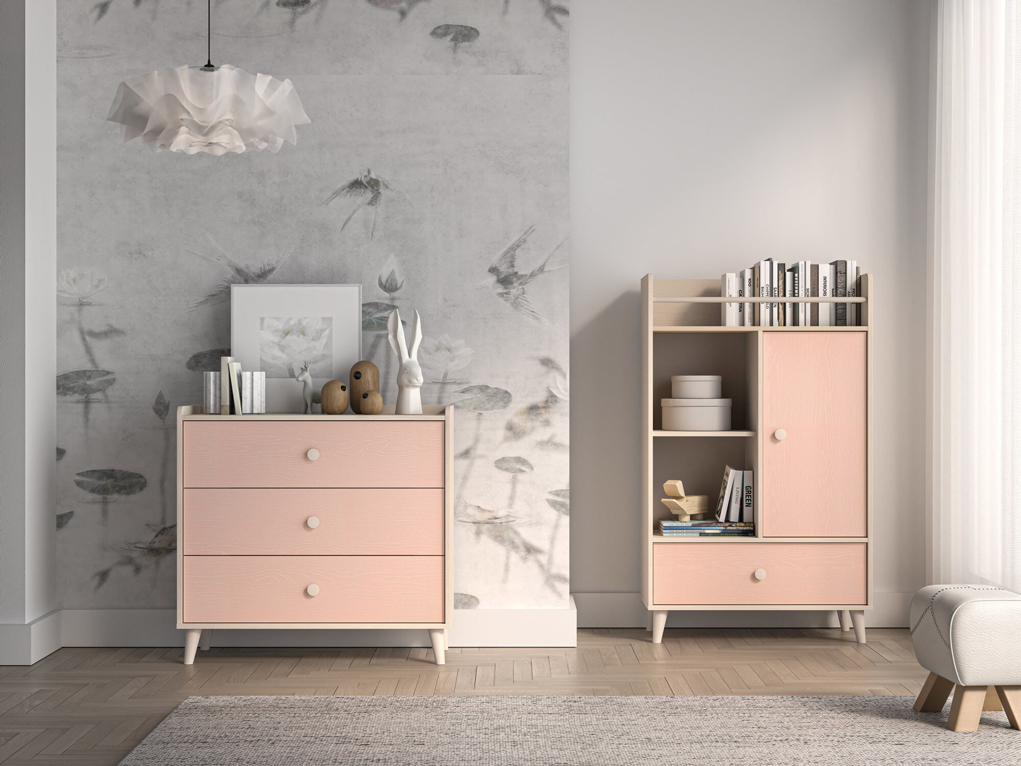 Komoda Tortoli 105 (Roza)