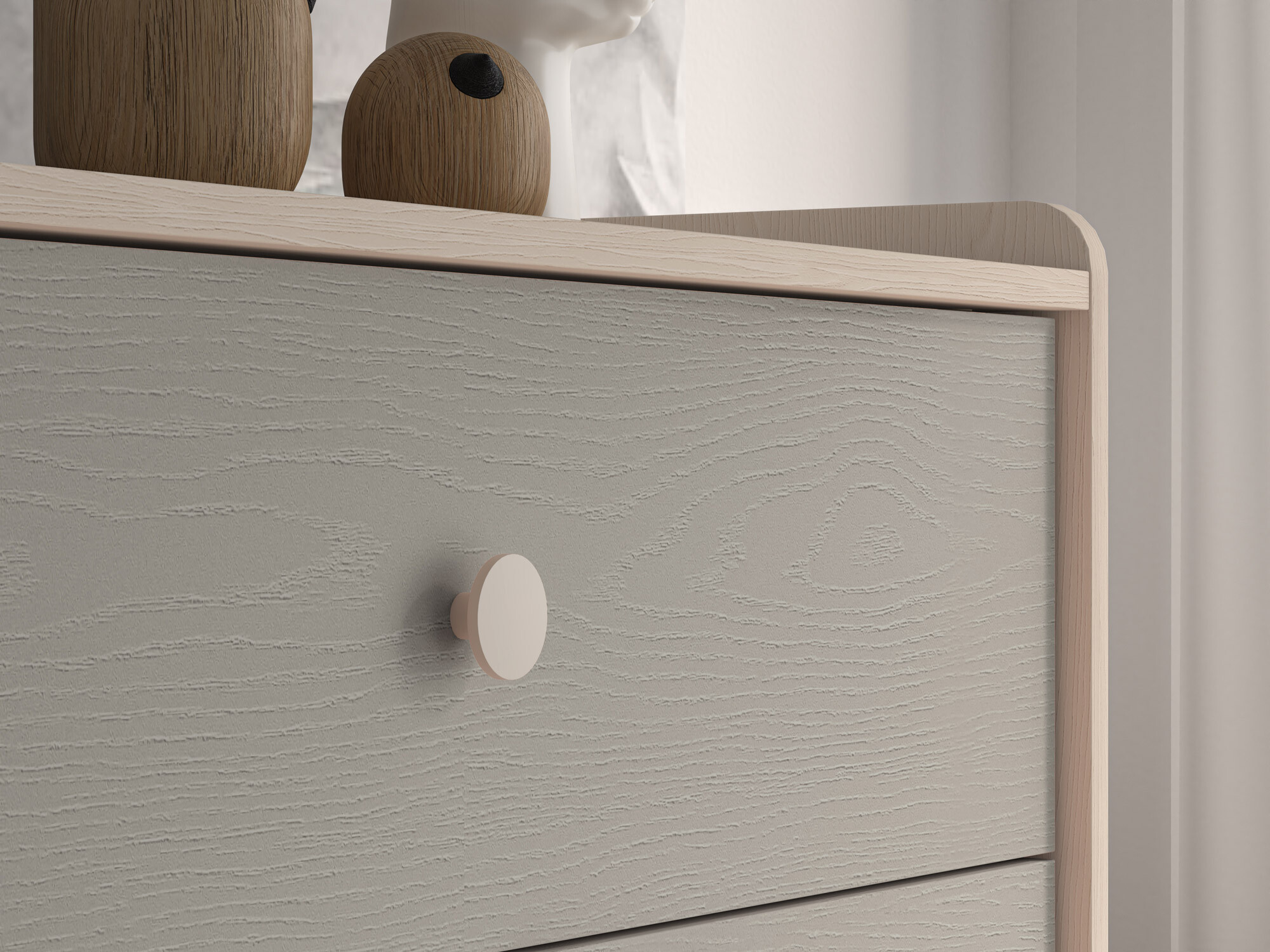 Komoda Tortoli 105 (Sivo)