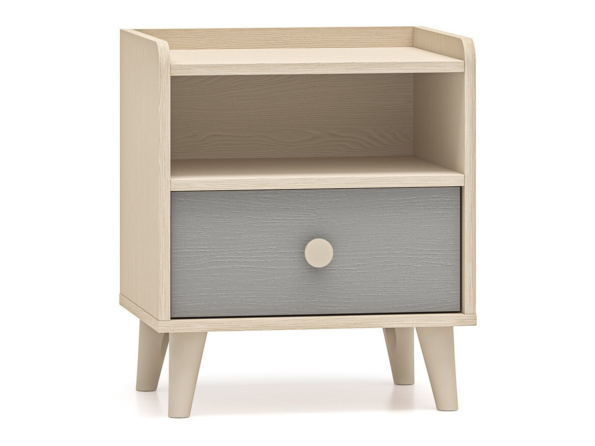 Noćni ormarić Tortoli 108 (Sivo)