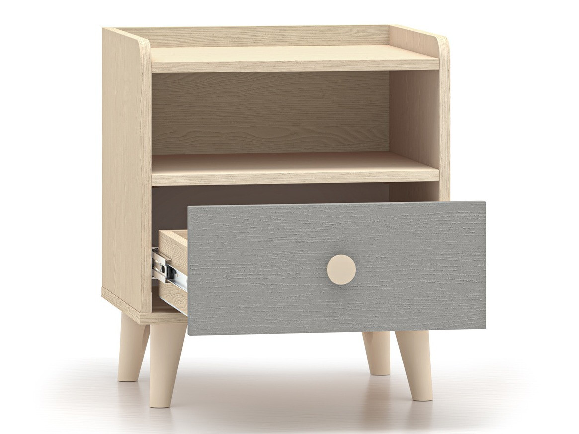 Noćni ormarić Tortoli 108 (Sivo)